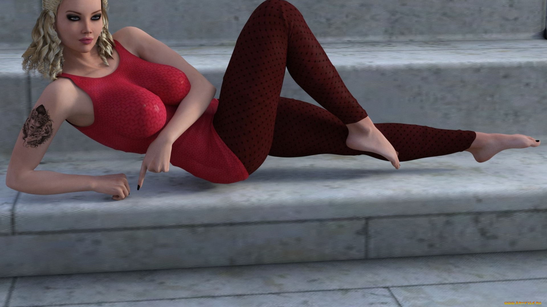 3д, графика, люди, , people, девушка, фон, взгляд