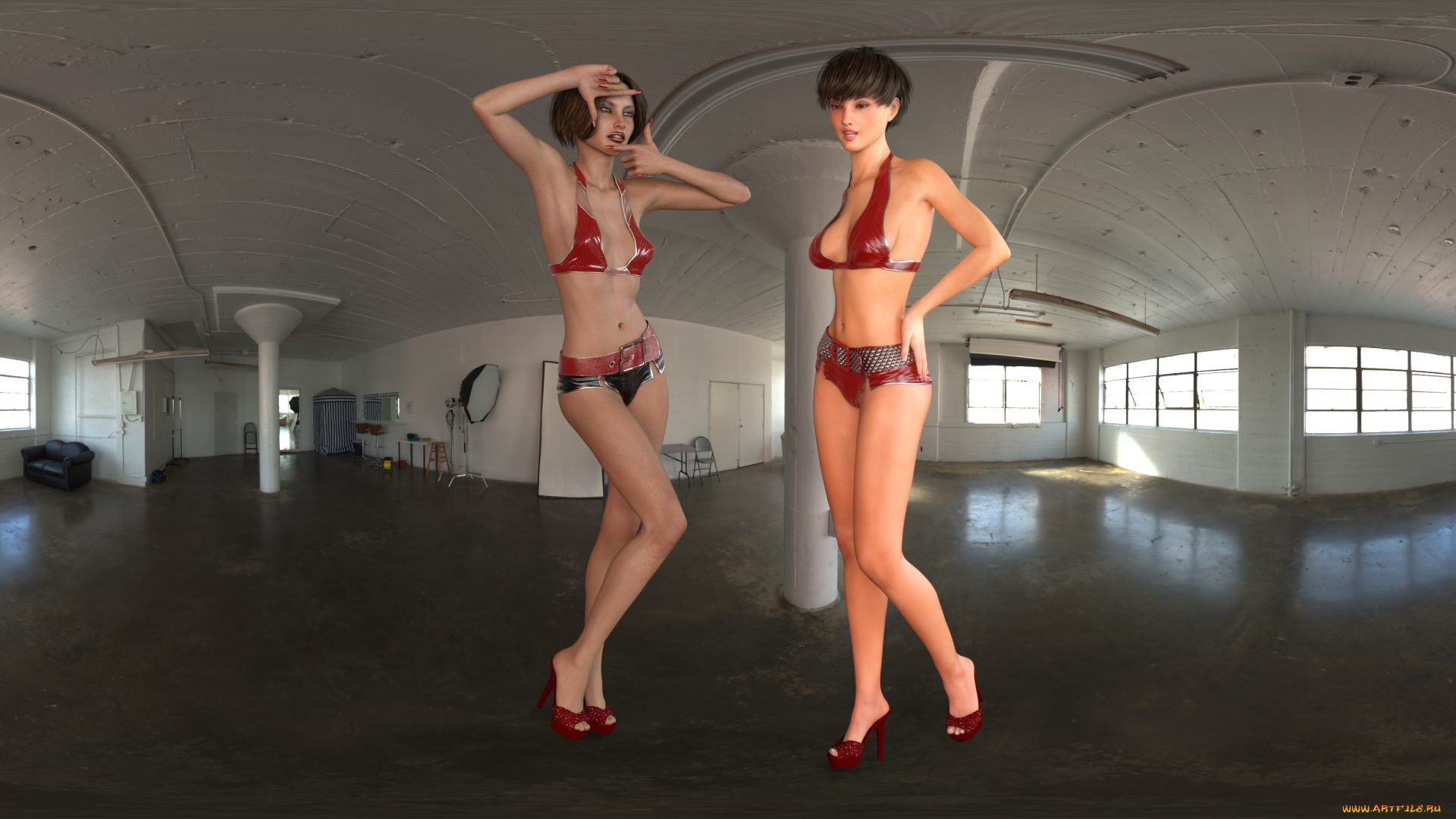 3д, графика, люди, , people, фон, взгляд, девушки