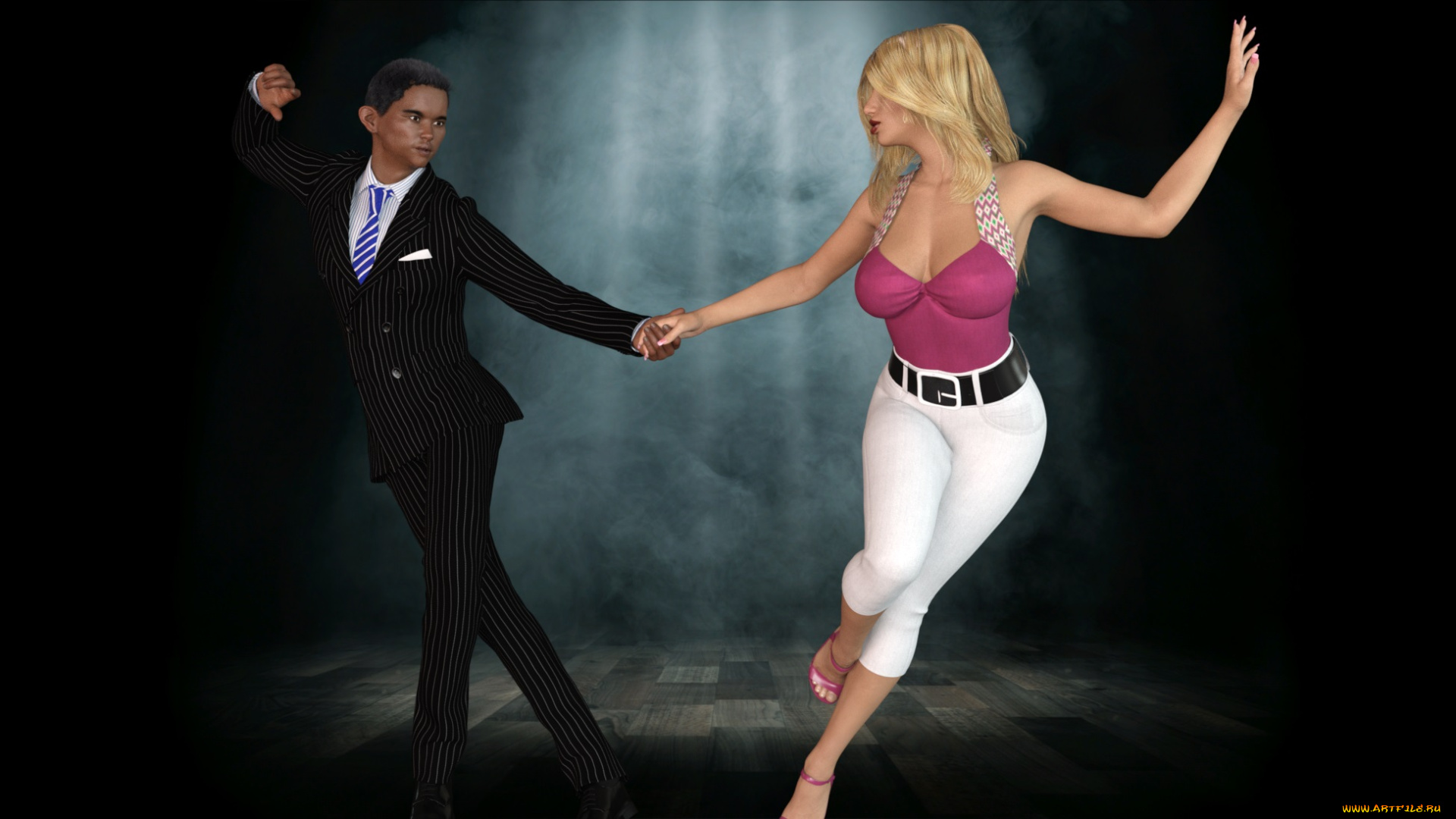 3д, графика, люди, , people, фон, взгляд, девушка, парень