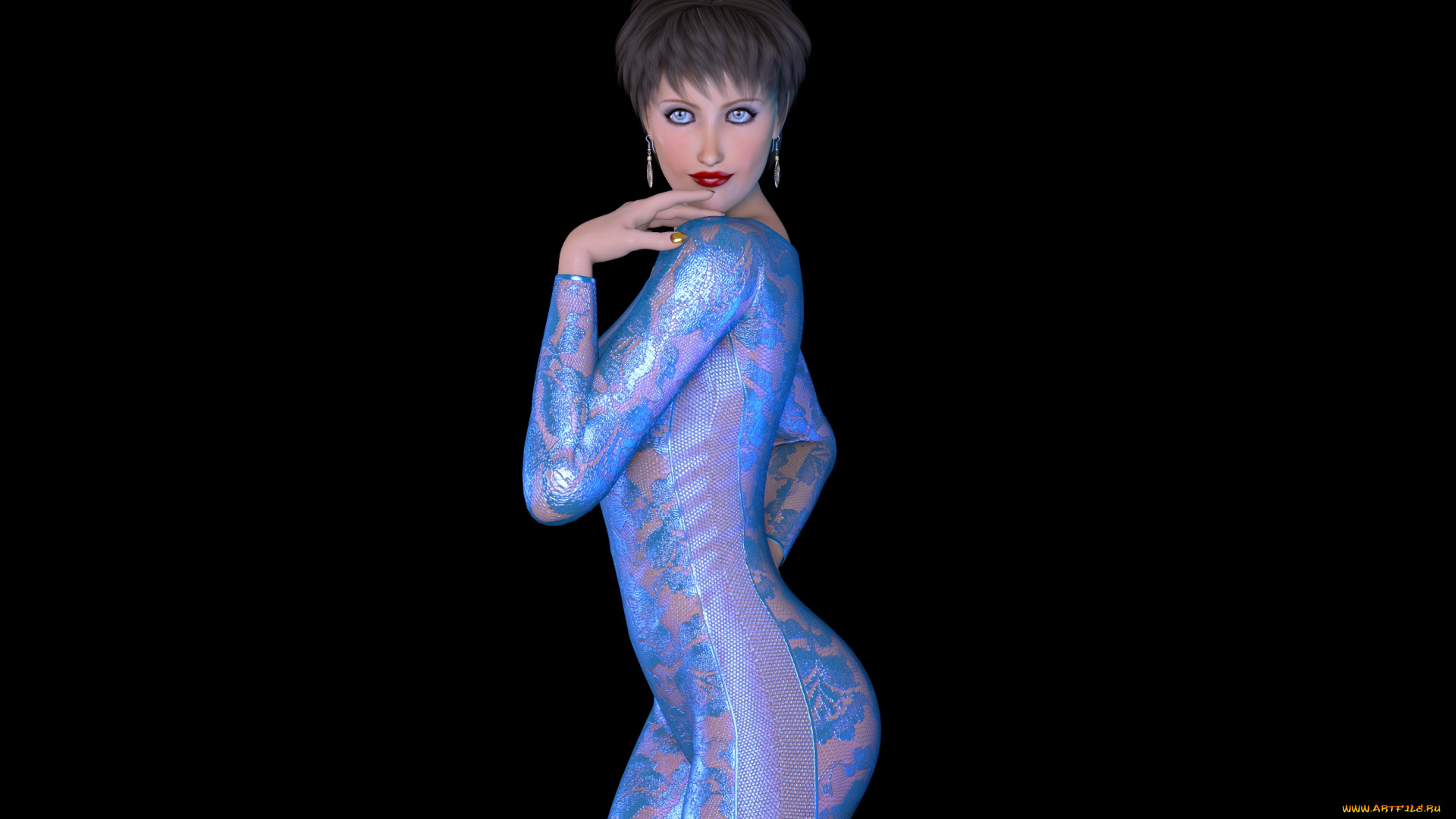 3д, графика, люди, , people, взгляд, девушка, фон