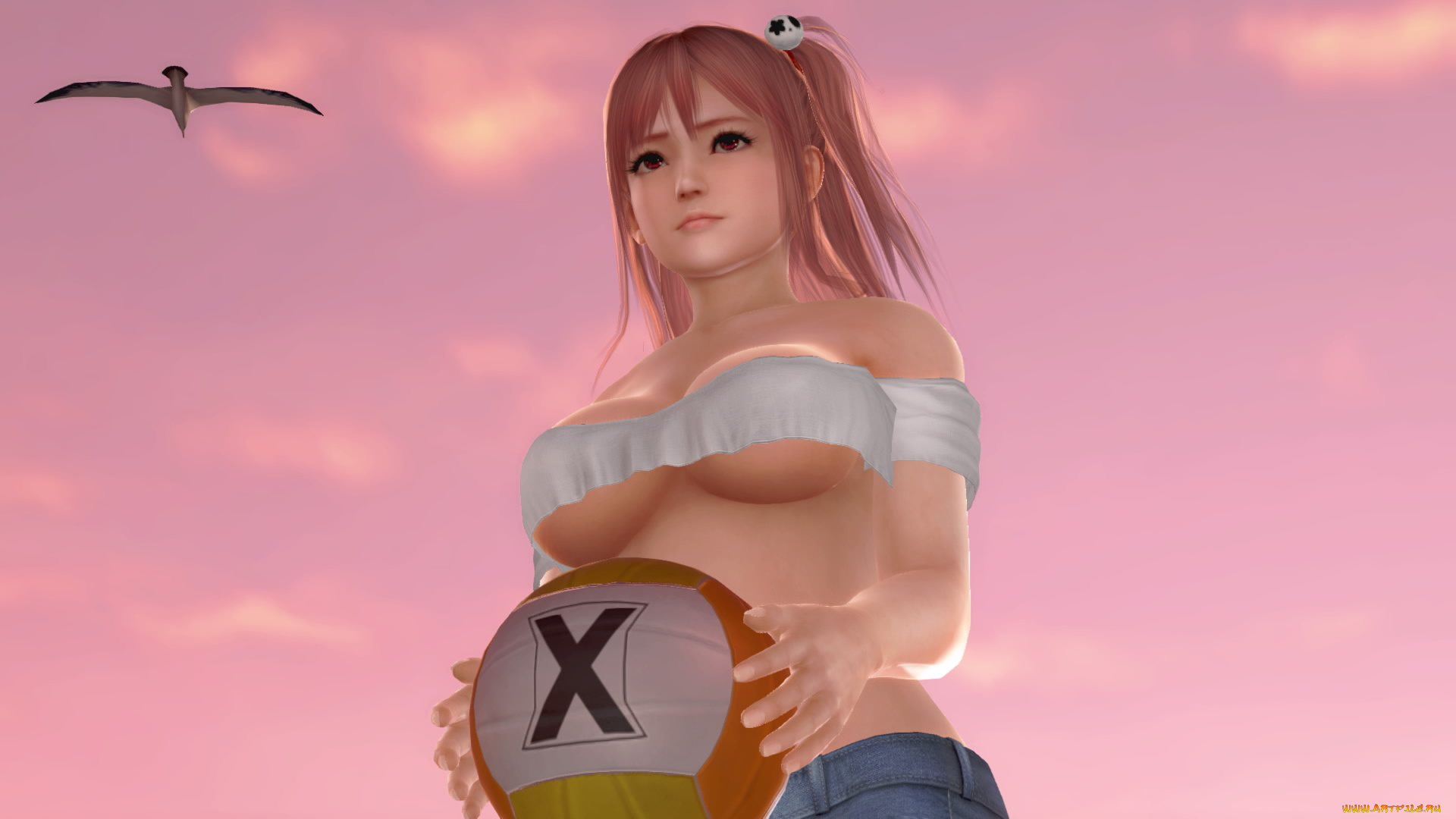 3д, графика, спорт, , sport, фон, девушка, взгляд