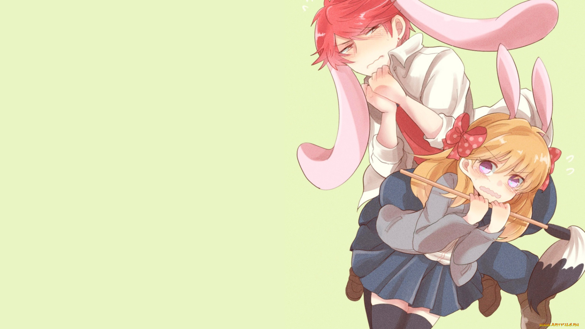 аниме, gekkan, shoujo, nozaki-kun, парень, девушка