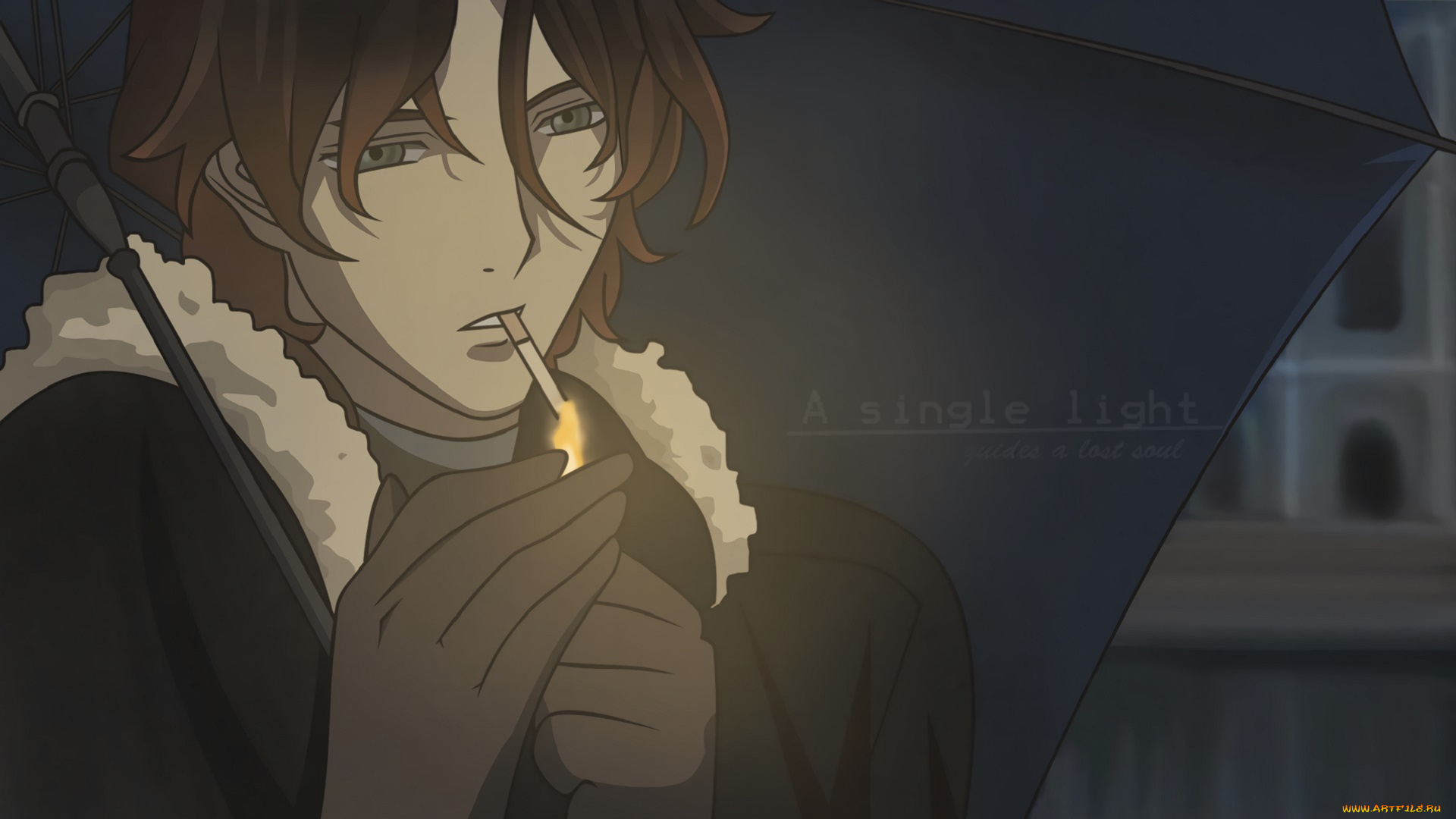 аниме, mobile, suit, gundam, парень, взгляд, фон