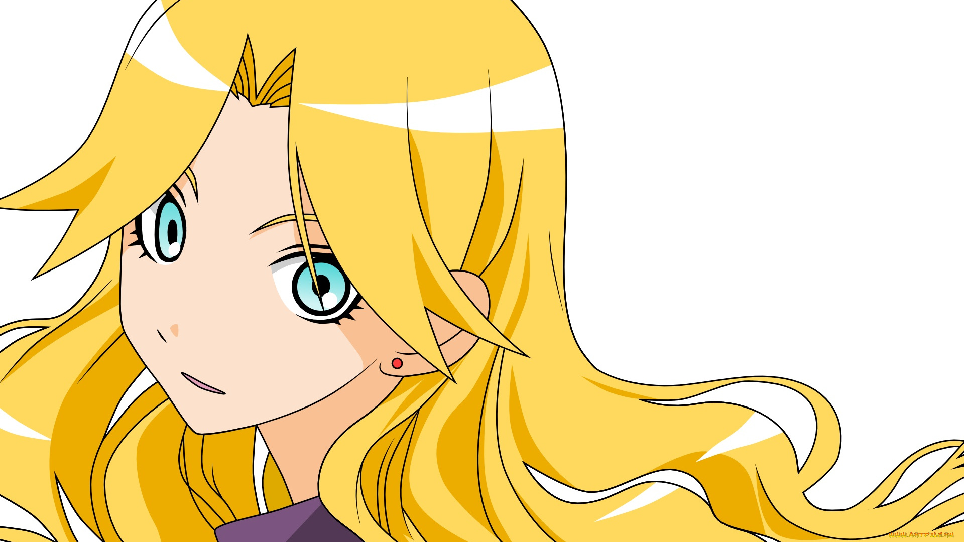 аниме, sayonara, zetsubo, sensei, девушка, взгляд, фон