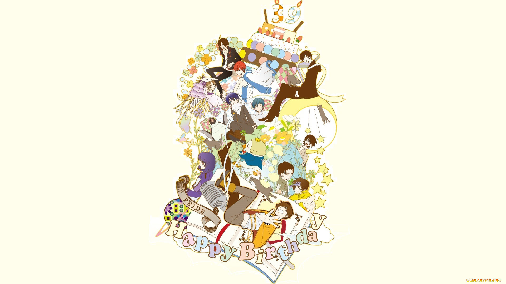 аниме, unknown, , другое, разные, cross-over