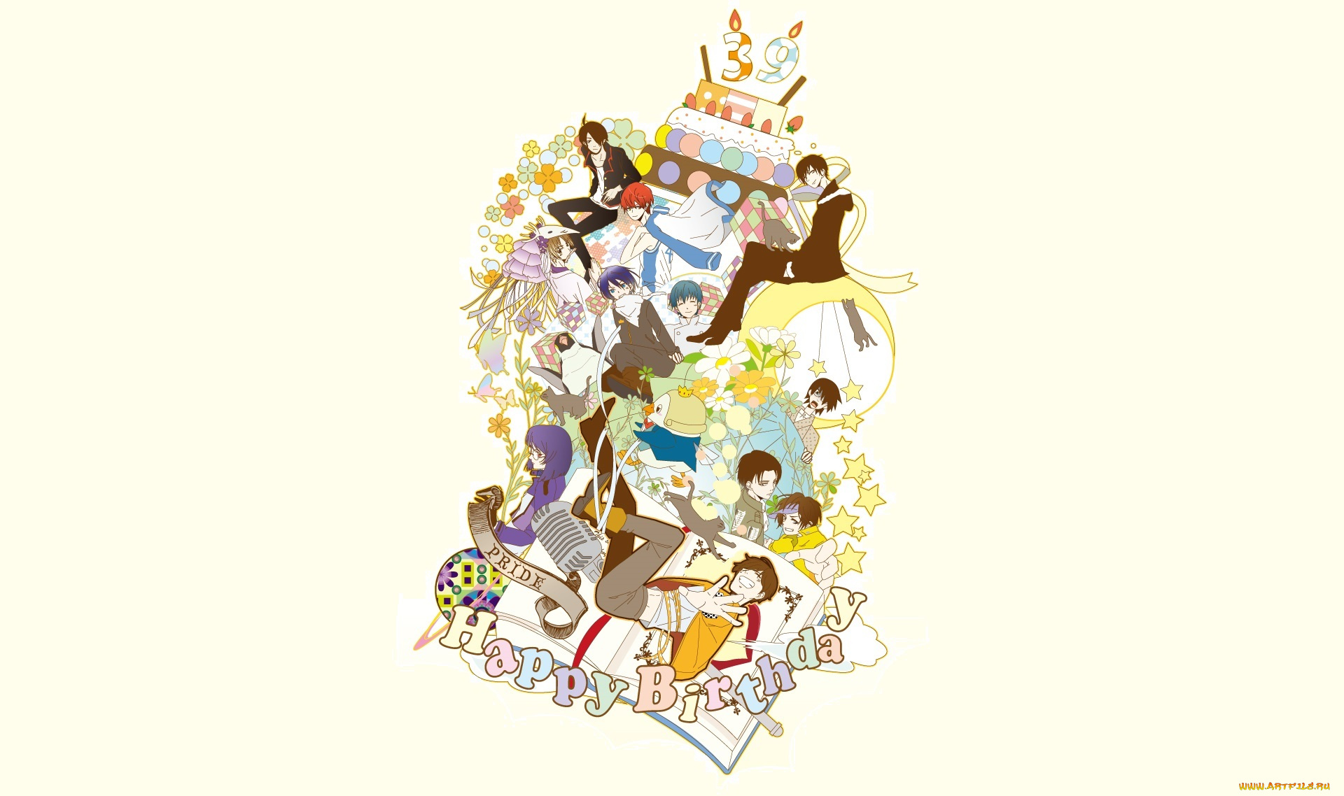 аниме, unknown, , другое, разные, cross-over