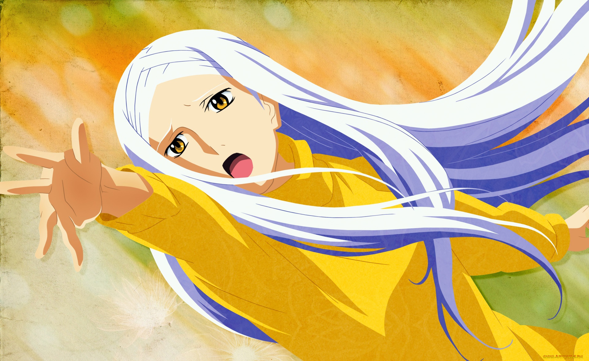 аниме, mobile, suit, gundam, девушка, взгляд, фон