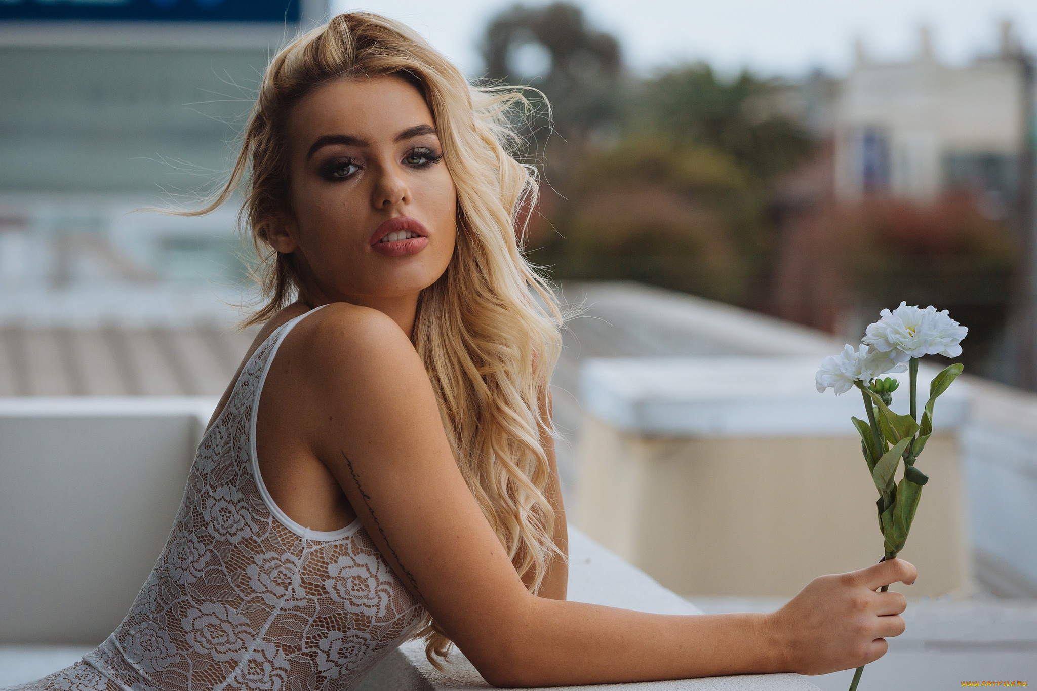 девушки, -unsort, , блондинки, взгляд, лицо