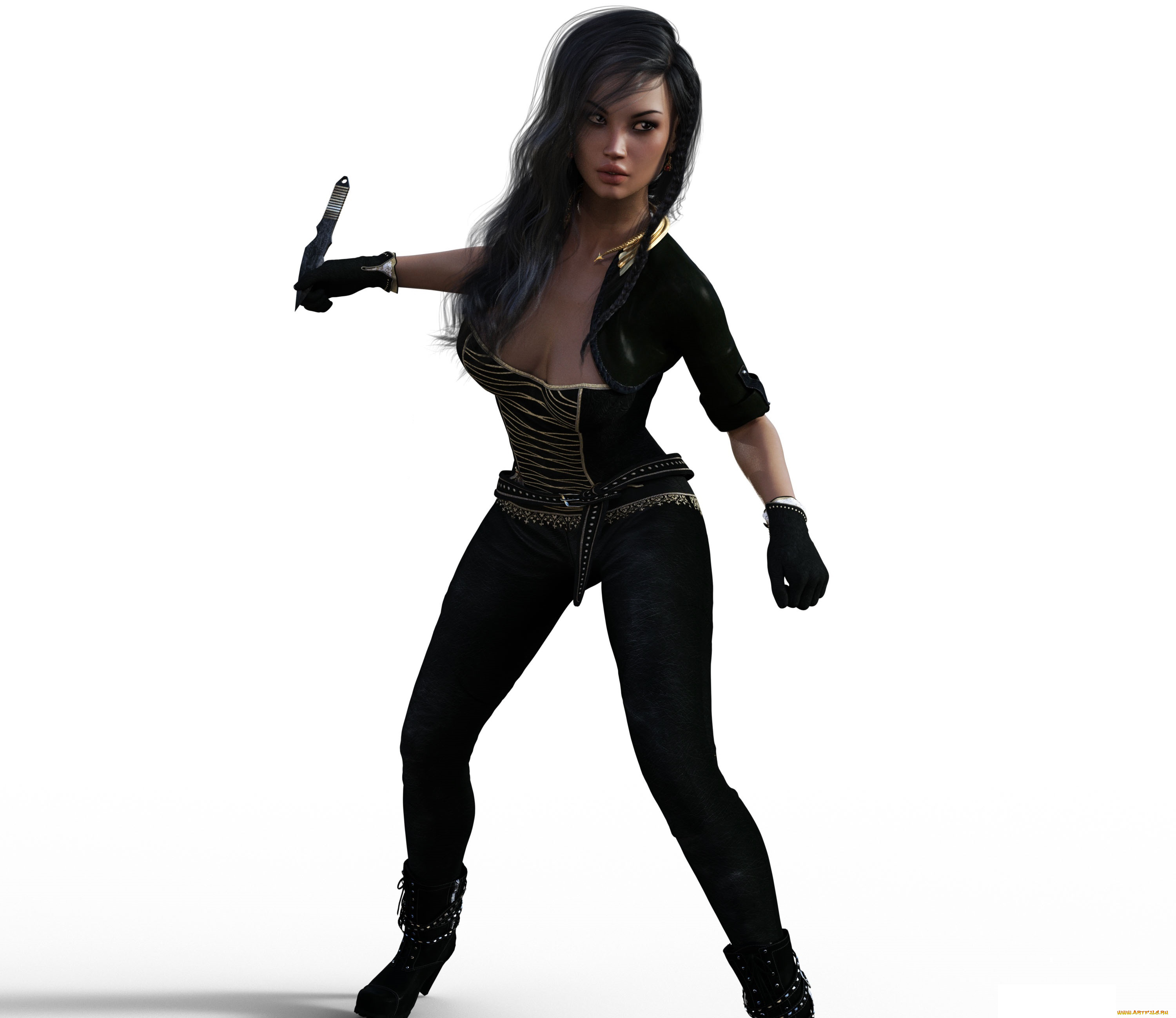 3д, графика, люди, , people, девушка, взгляд, фон