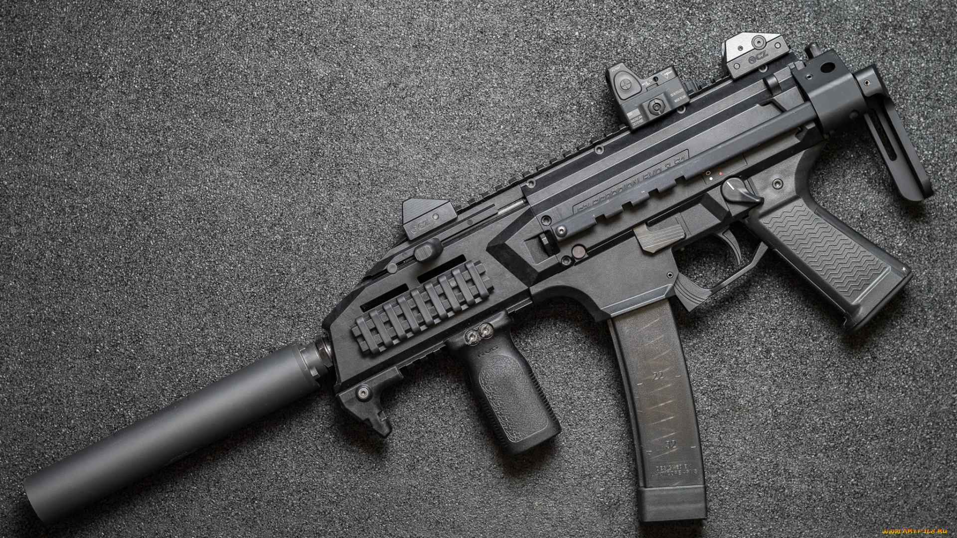 оружие, автоматы, ствол