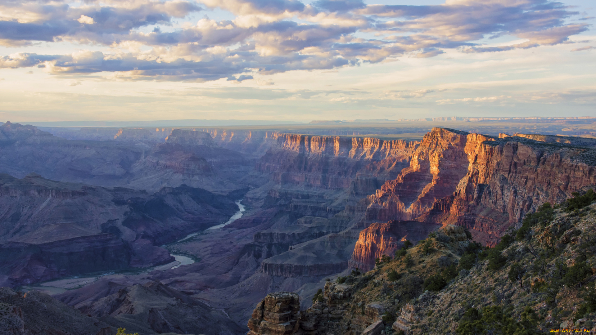 природа, горы, простор
