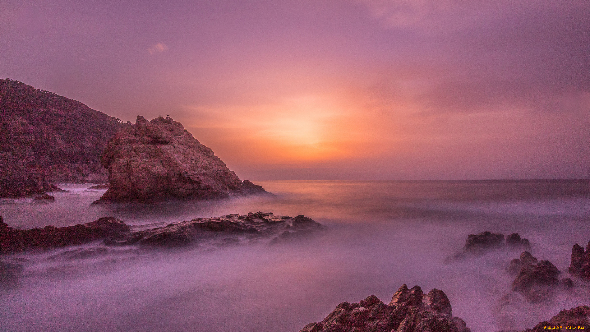 природа, восходы, закаты, простор