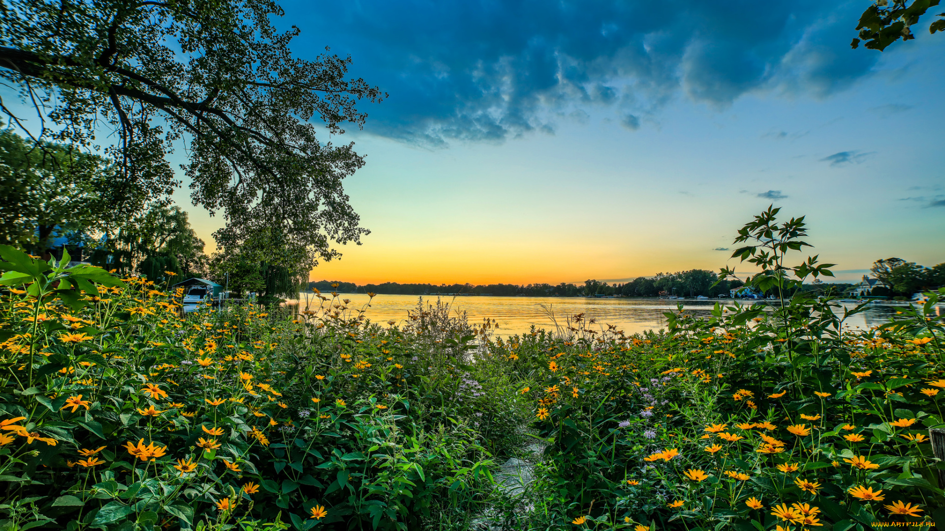 природа, восходы, закаты, простор