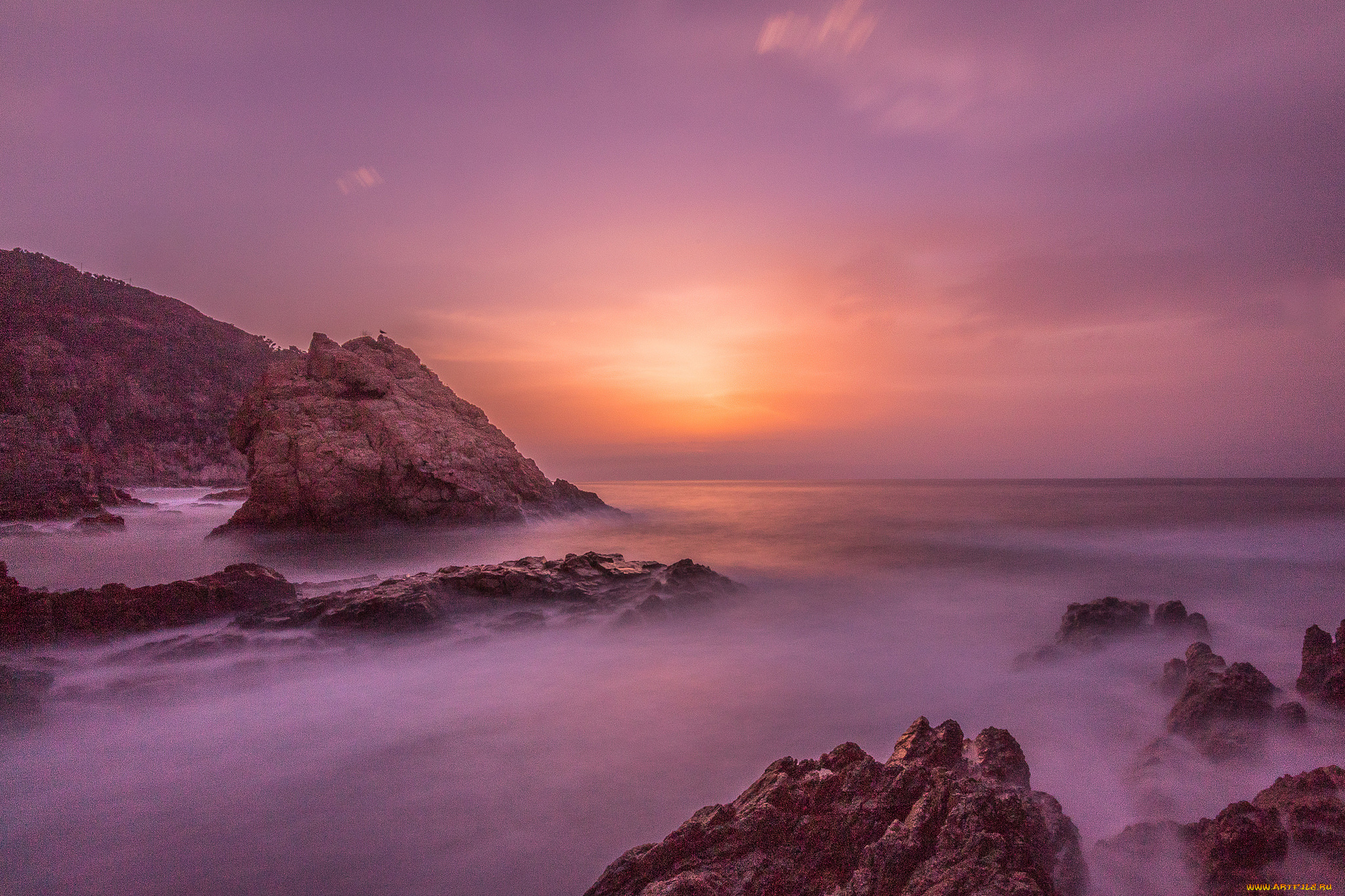 природа, восходы, закаты, простор