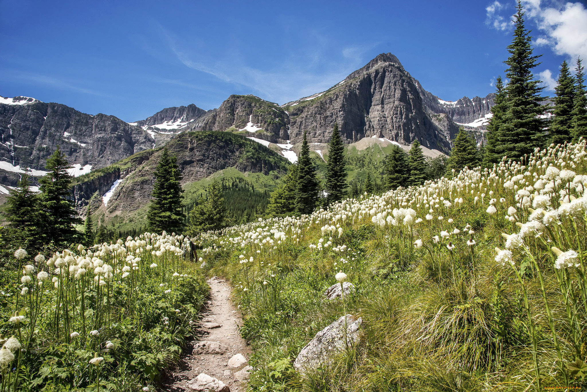 природа, горы, простор