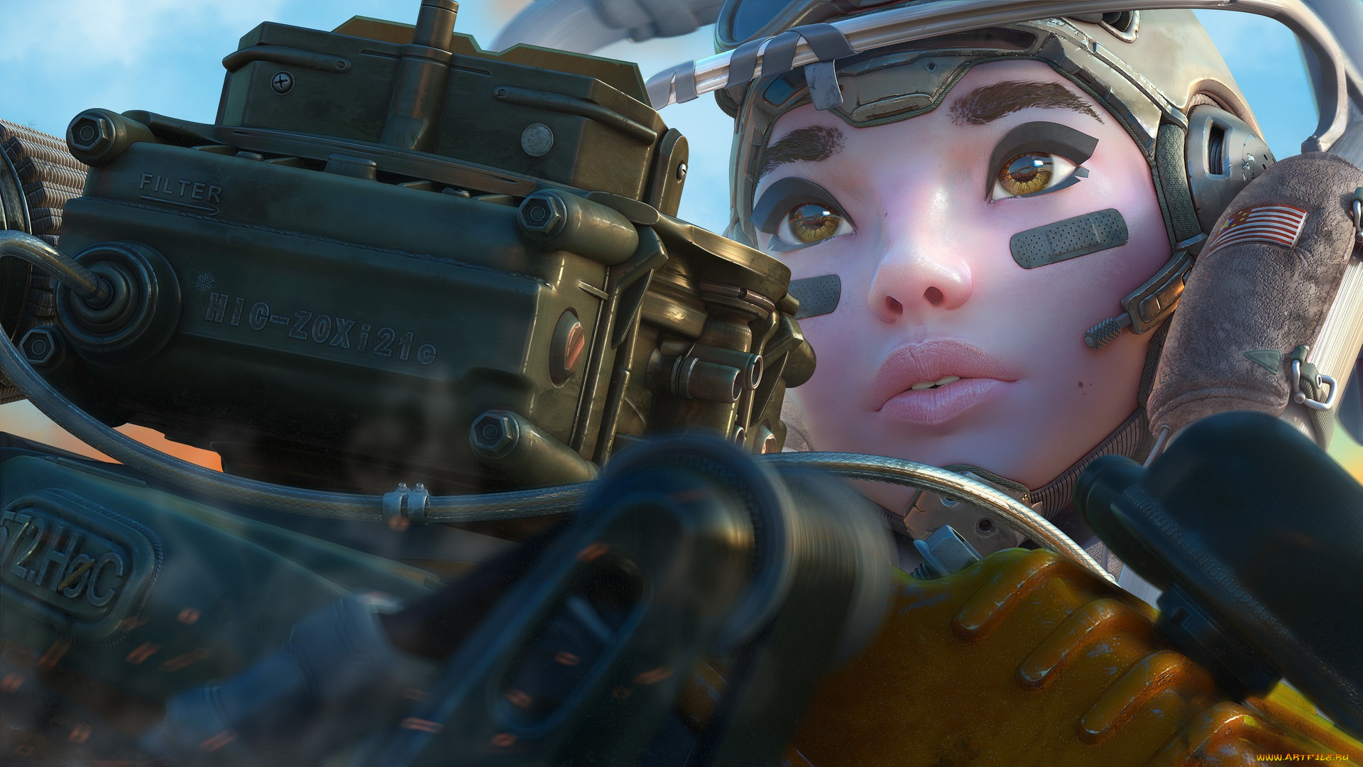 3д, графика, фантазия, , fantasy, девушка