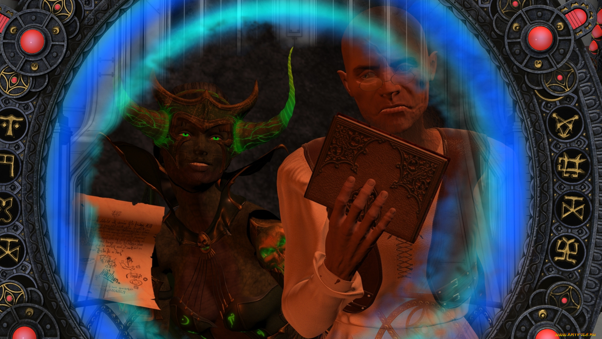 3д, графика, фантазия, , fantasy, персонажи