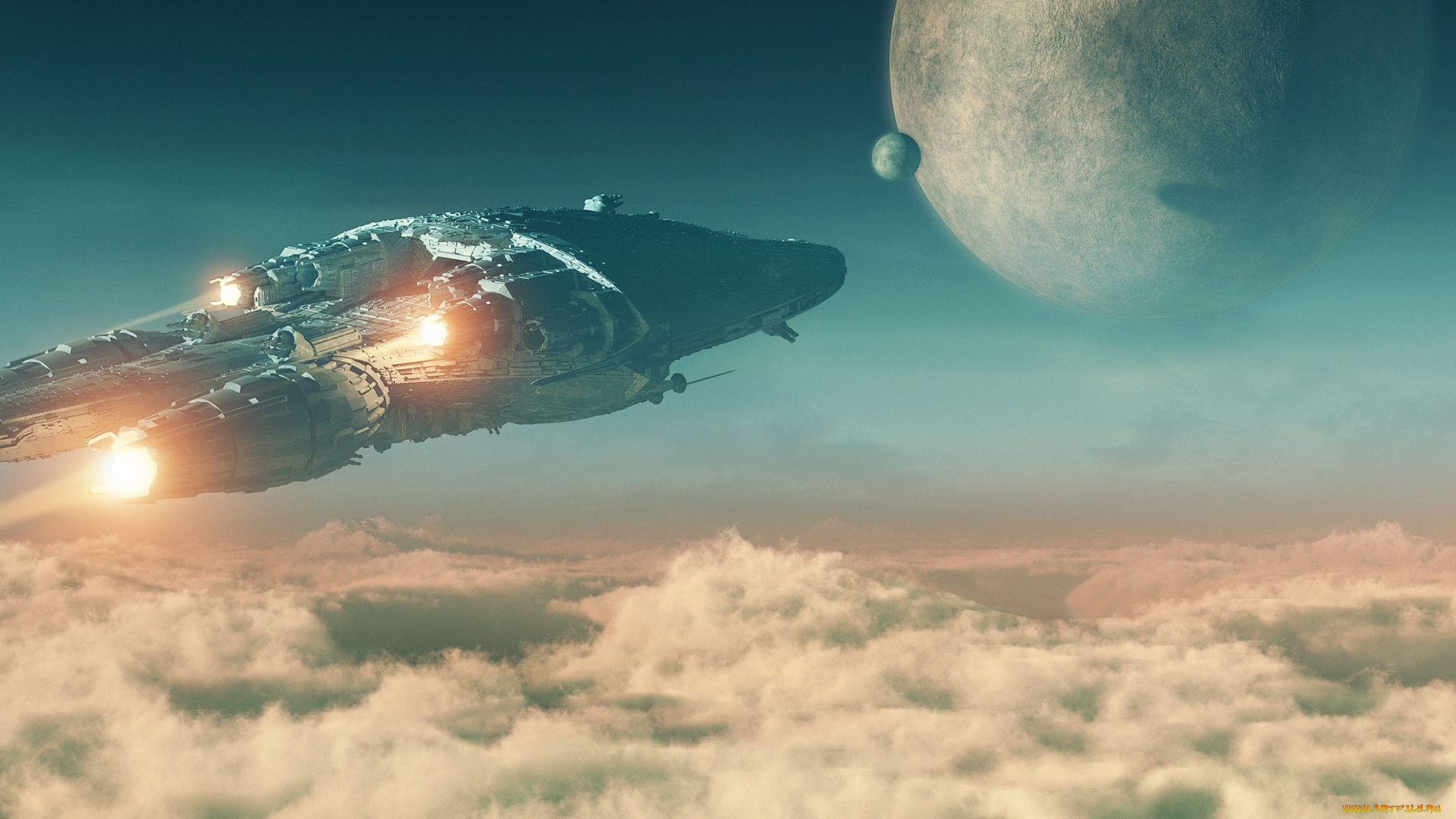 3д, графика, космические, корабли, , звездолеты, , spaceships, , starships, космический, корабль, полет, вселенная, галактики