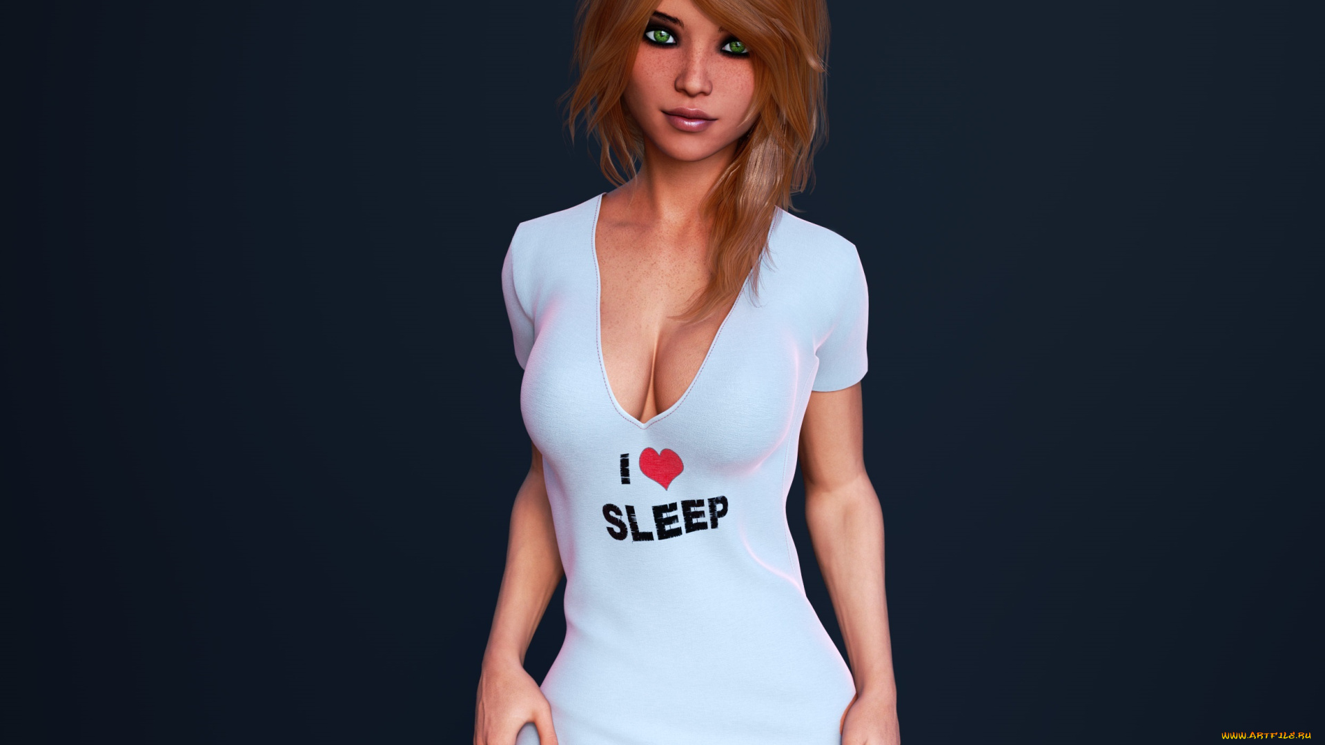 3д, графика, люди, , people, девушка, взгляд, фон