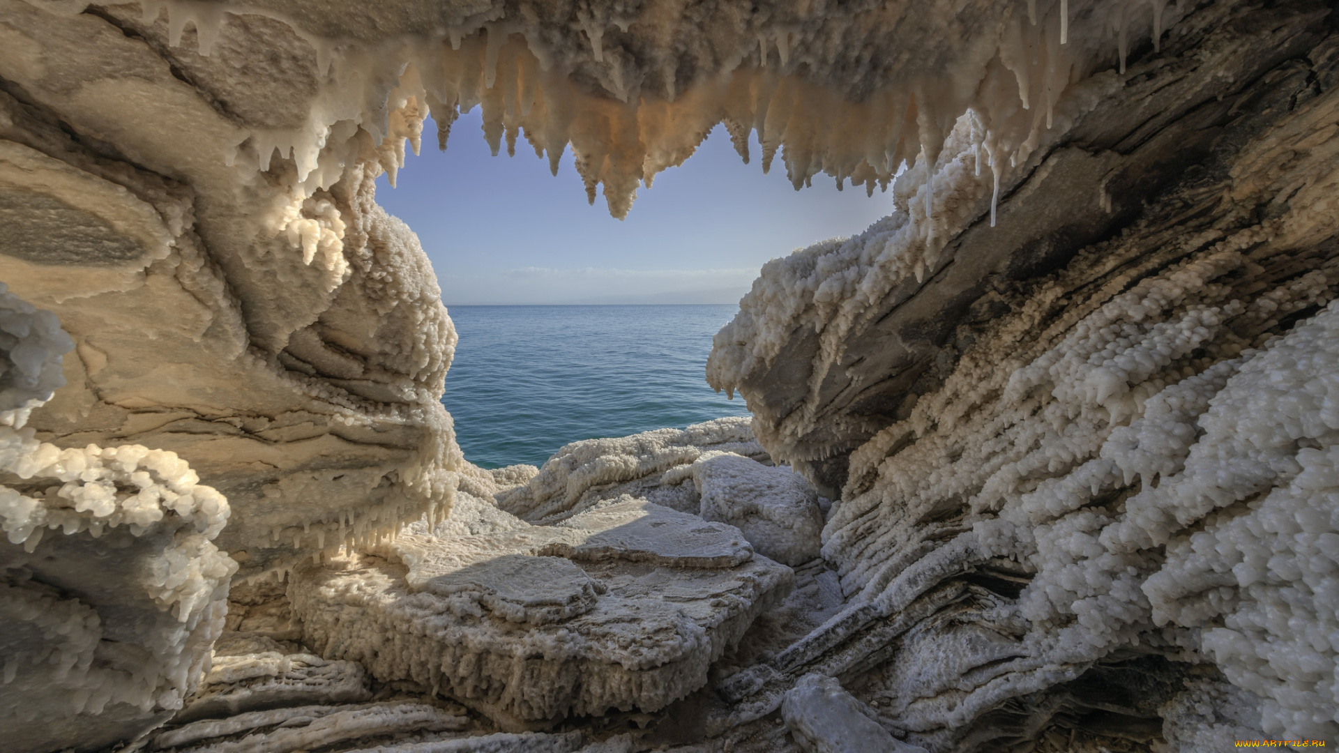 природа, побережье, простор