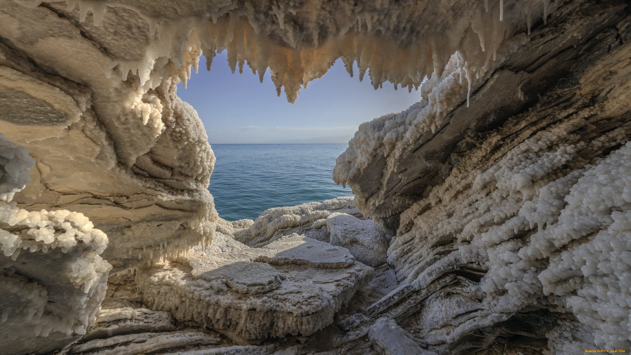 природа, побережье, простор