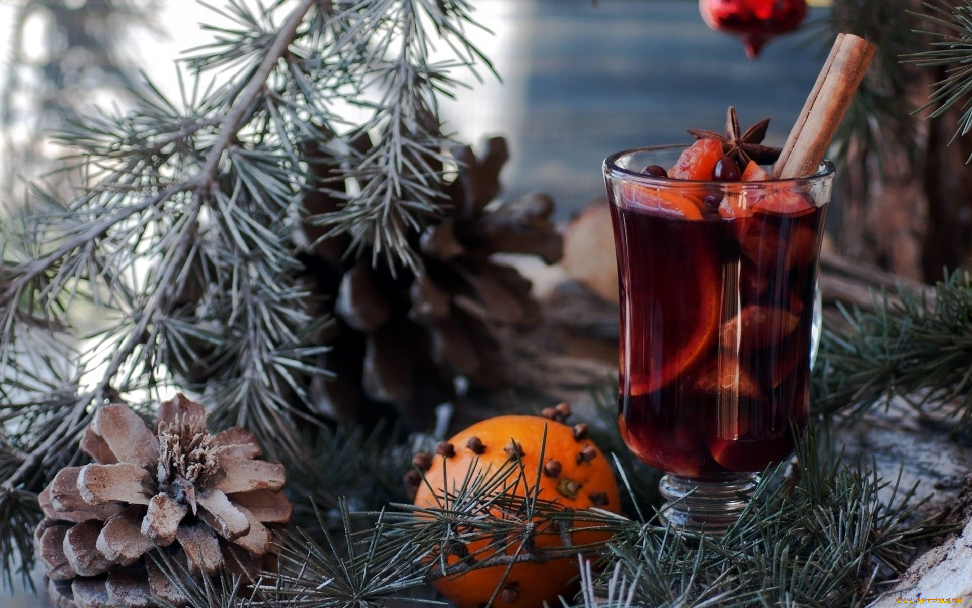 праздничные, угощения, глинтвейн