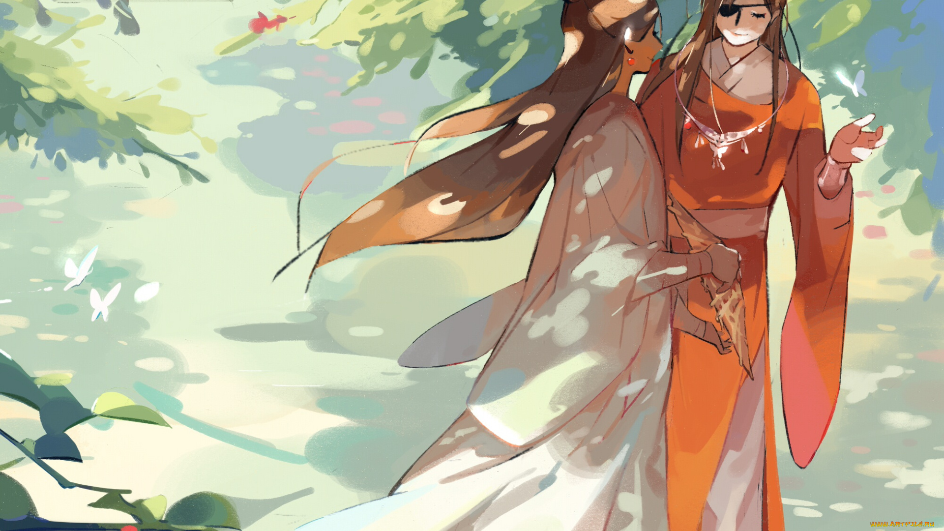 аниме, tian, guan, ci, fu, благословение, небожителей, tian, guan, ci, fu, мосян, тунсю