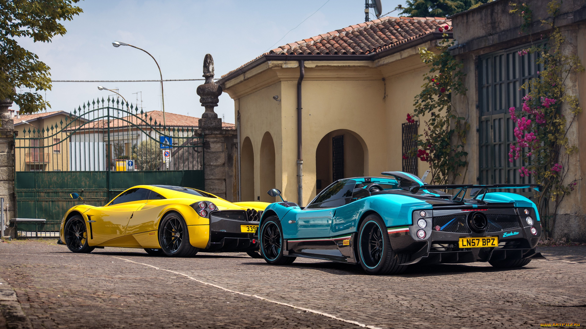 автомобили, pagani, huayra, zonda