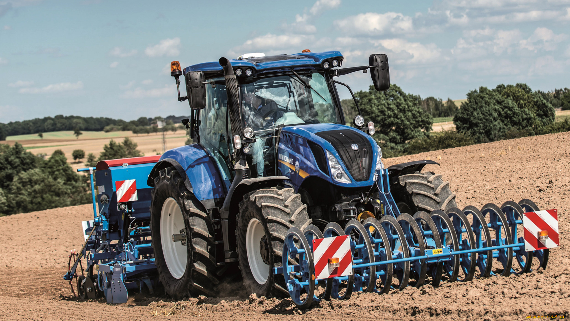 техника, тракторы, new, holland