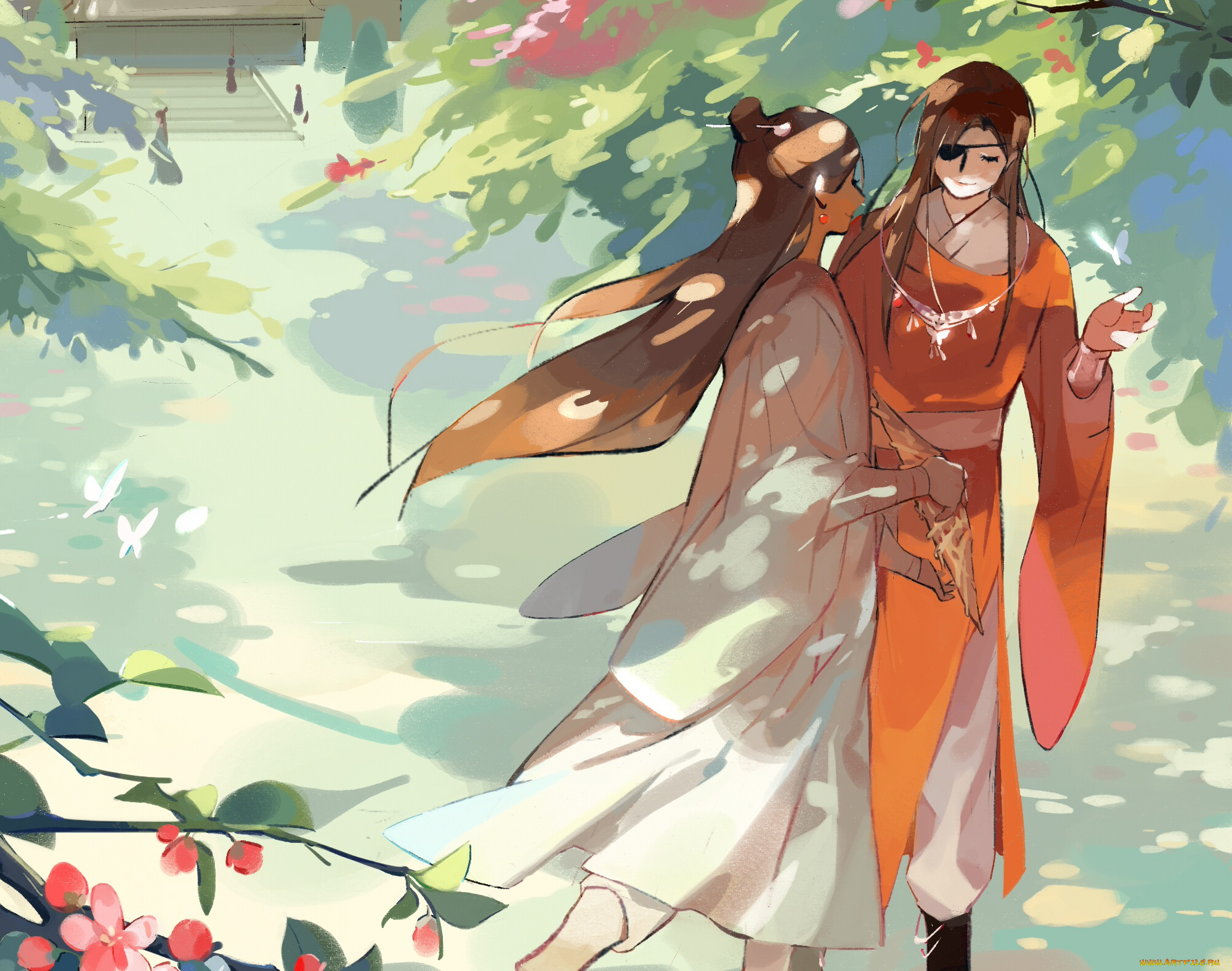 аниме, tian, guan, ci, fu, благословение, небожителей, tian, guan, ci, fu, мосян, тунсю