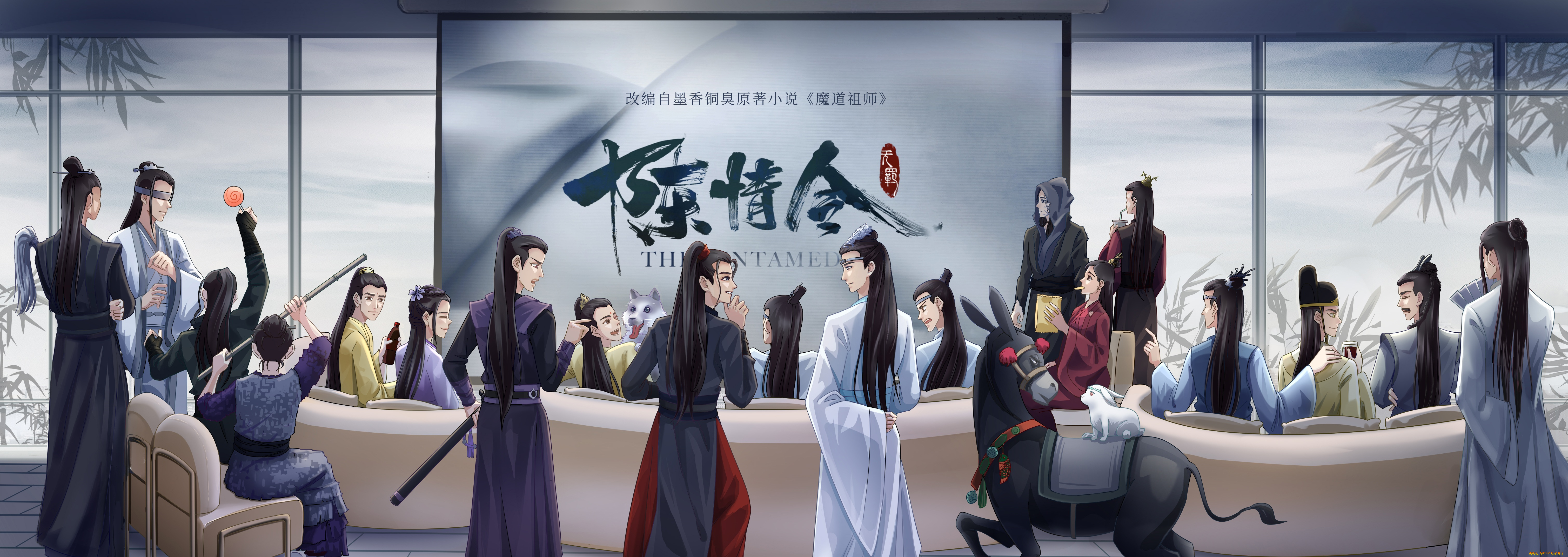 рисованное, кино, , мультфильмы, the, untamed, неукротимый, повелитель, чэньцин, мосян, тунсю, mo, dao, zu, shi, магистр, дьявольского, культа