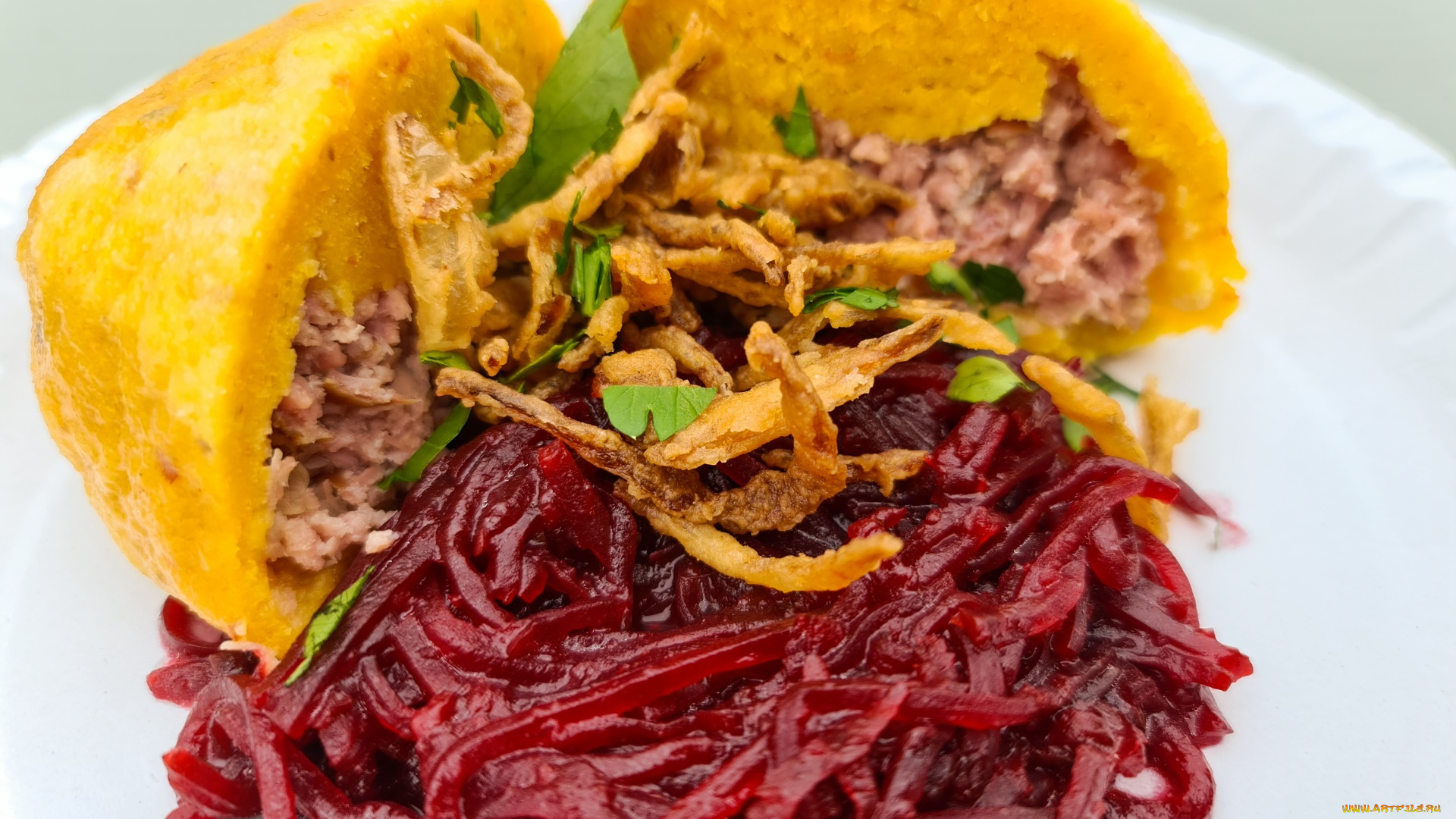 еда, вторые, блюда, фаршированная, тыква, свекла