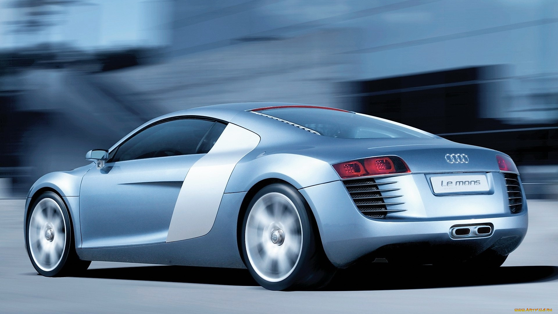 audi, le, mans, quattro, автомобили, audi, серебристый, скорость