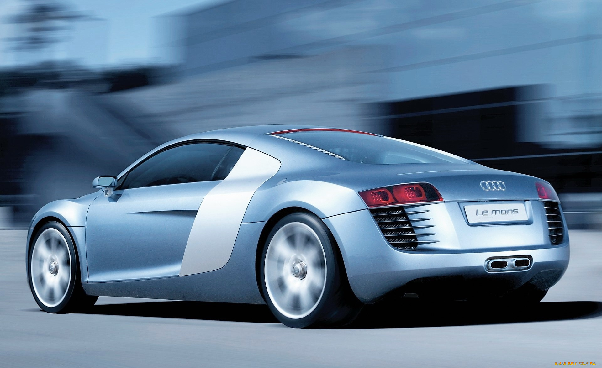 audi, le, mans, quattro, автомобили, audi, серебристый, скорость