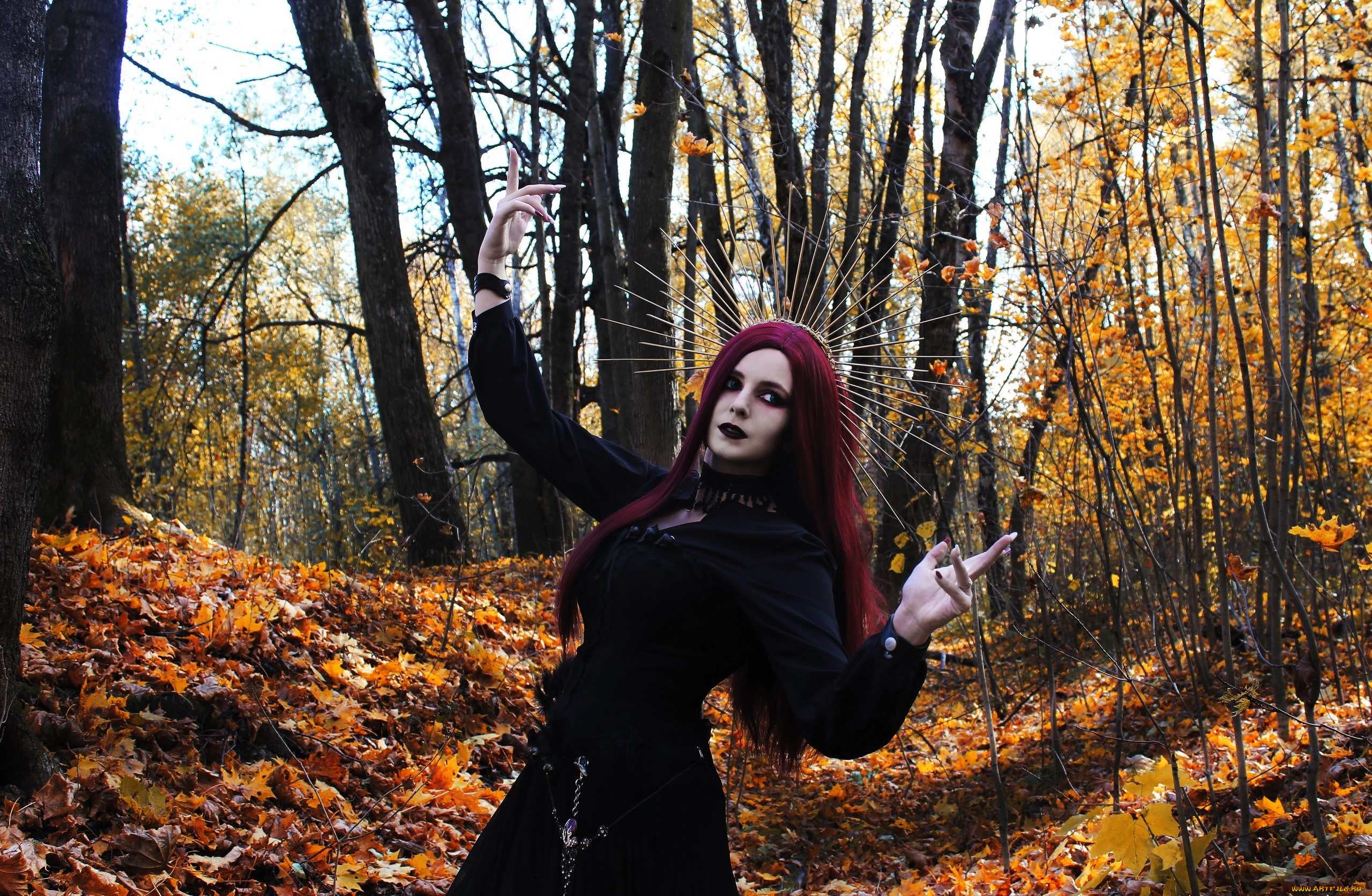девушки, наталья, фильченкова, , , alisa, костюм, образ, осень, лес