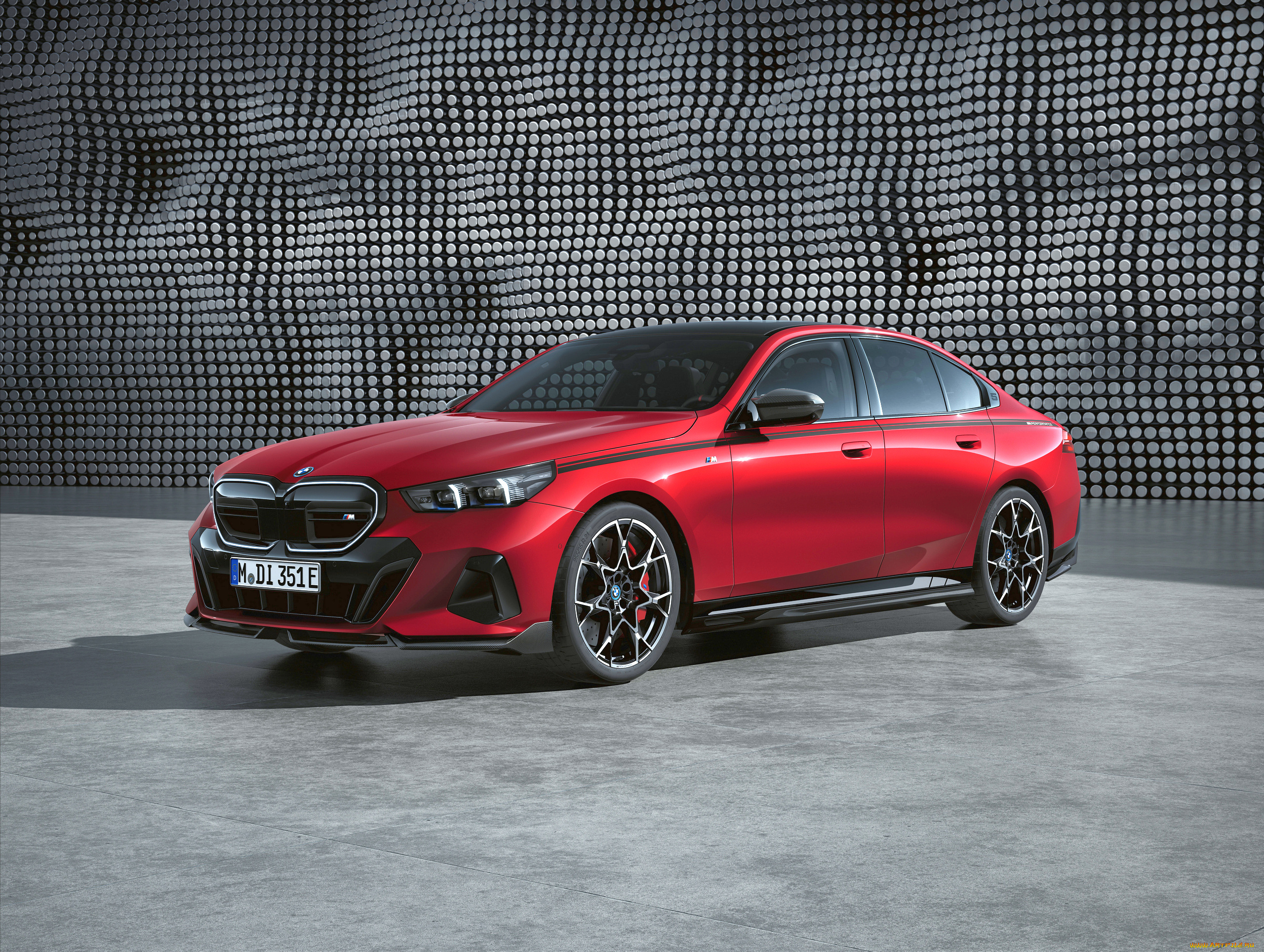 bmw, i5, m60, xdrive, m, performance, parts, 2023, автомобили, bmw, i5, m60, xdrive, m, performance, parts, красный, новинки, авто