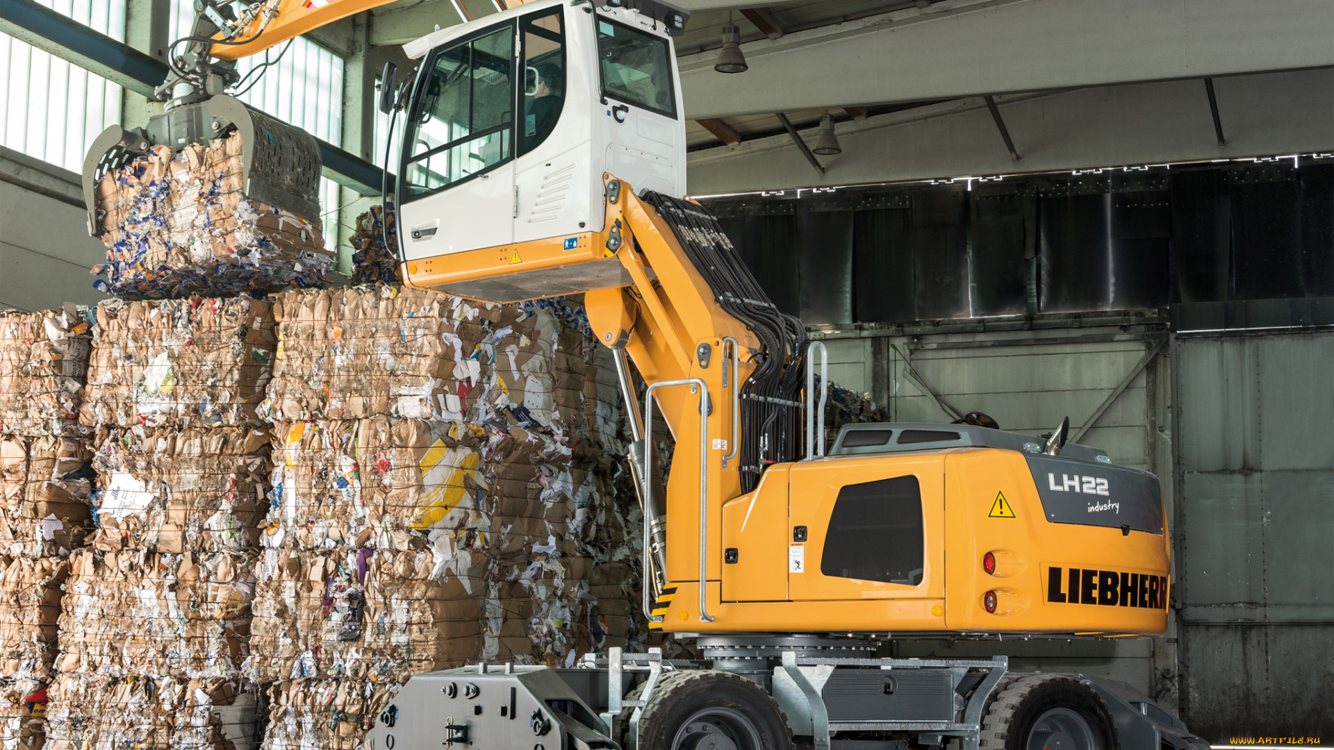 техника, автопогрузчики, liebherr