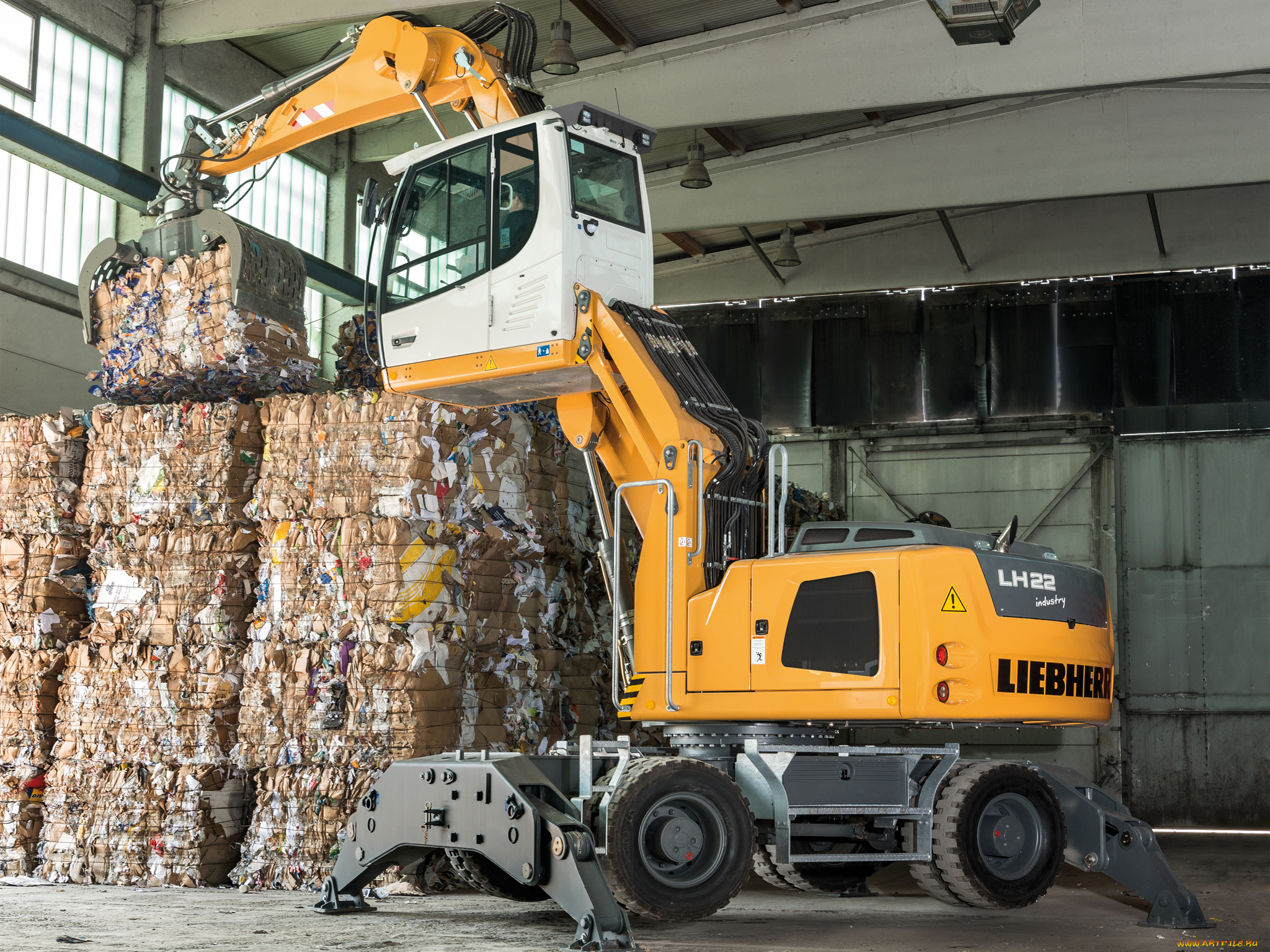 техника, автопогрузчики, liebherr