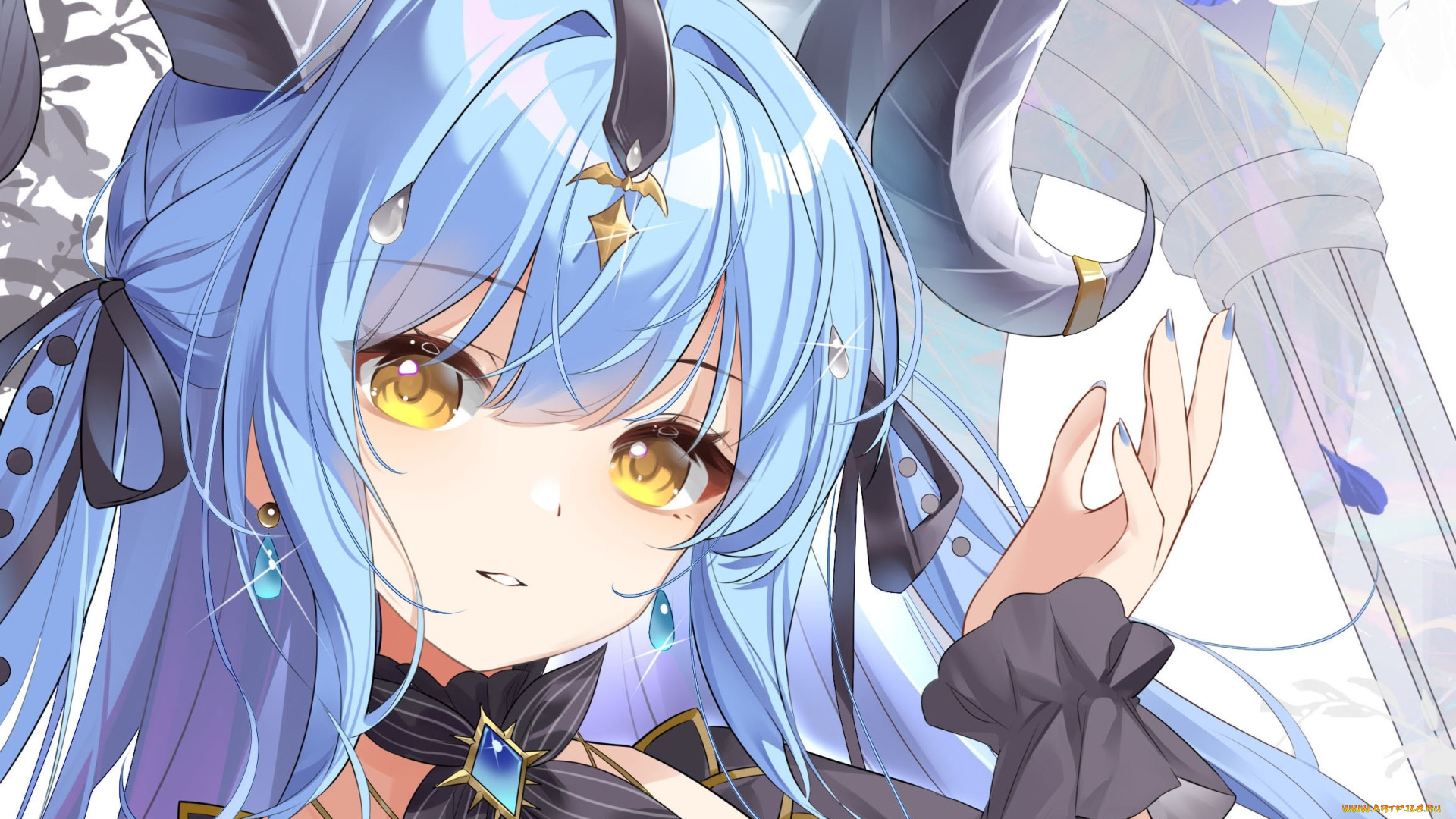 аниме, bang, dream, девушка