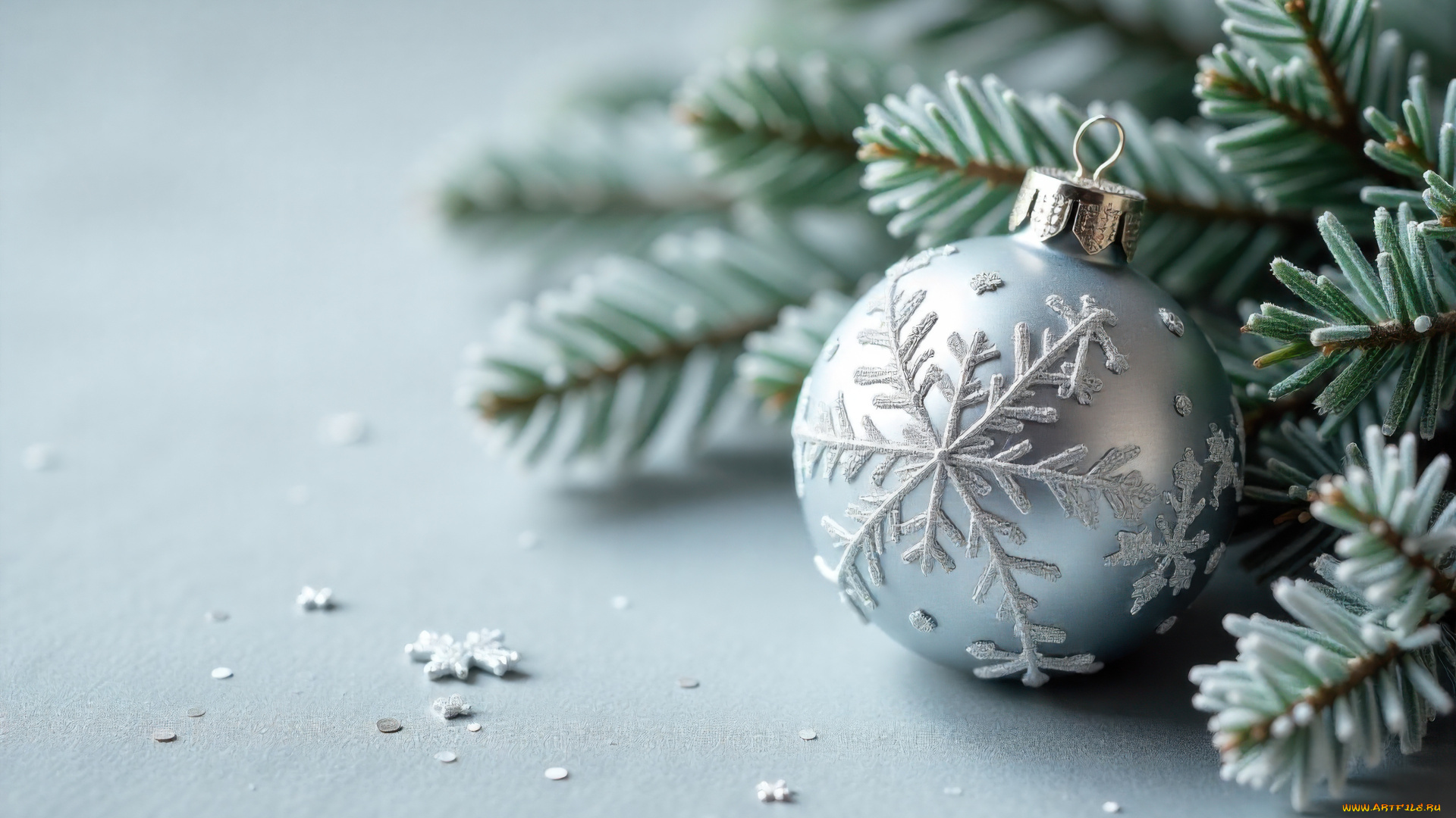 праздничные, шары, новогодняя