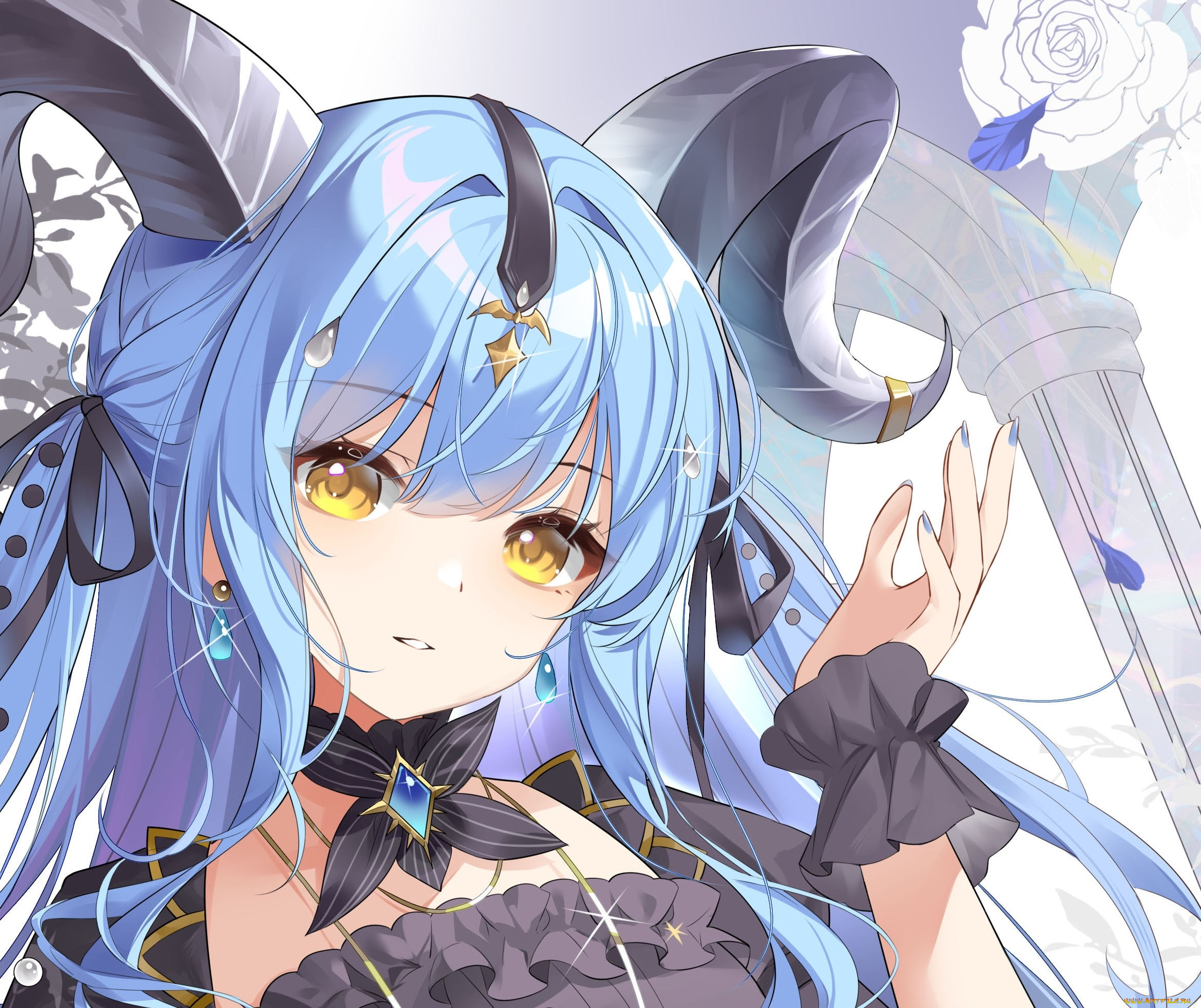 аниме, bang, dream, девушка