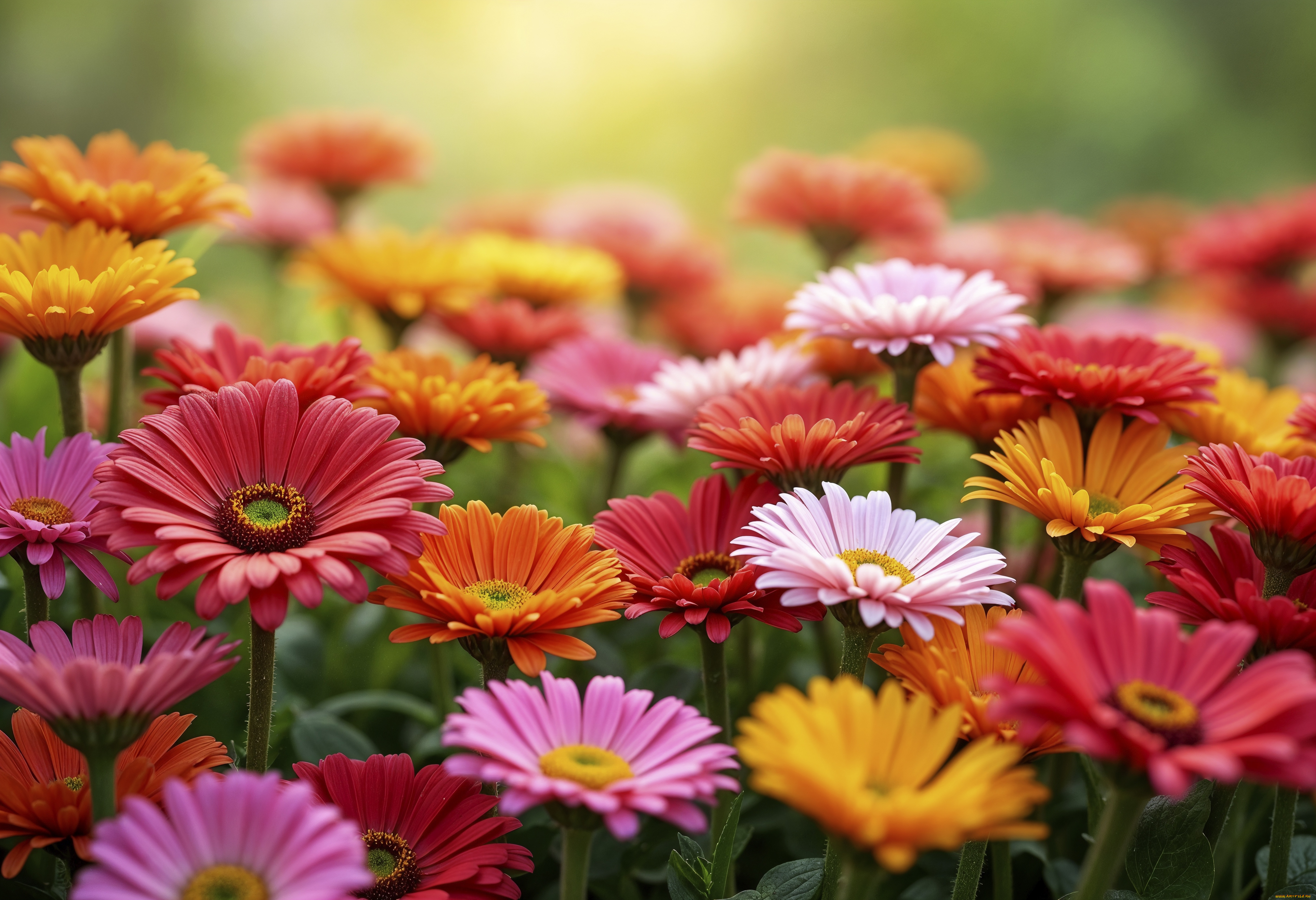 цветы, герберы