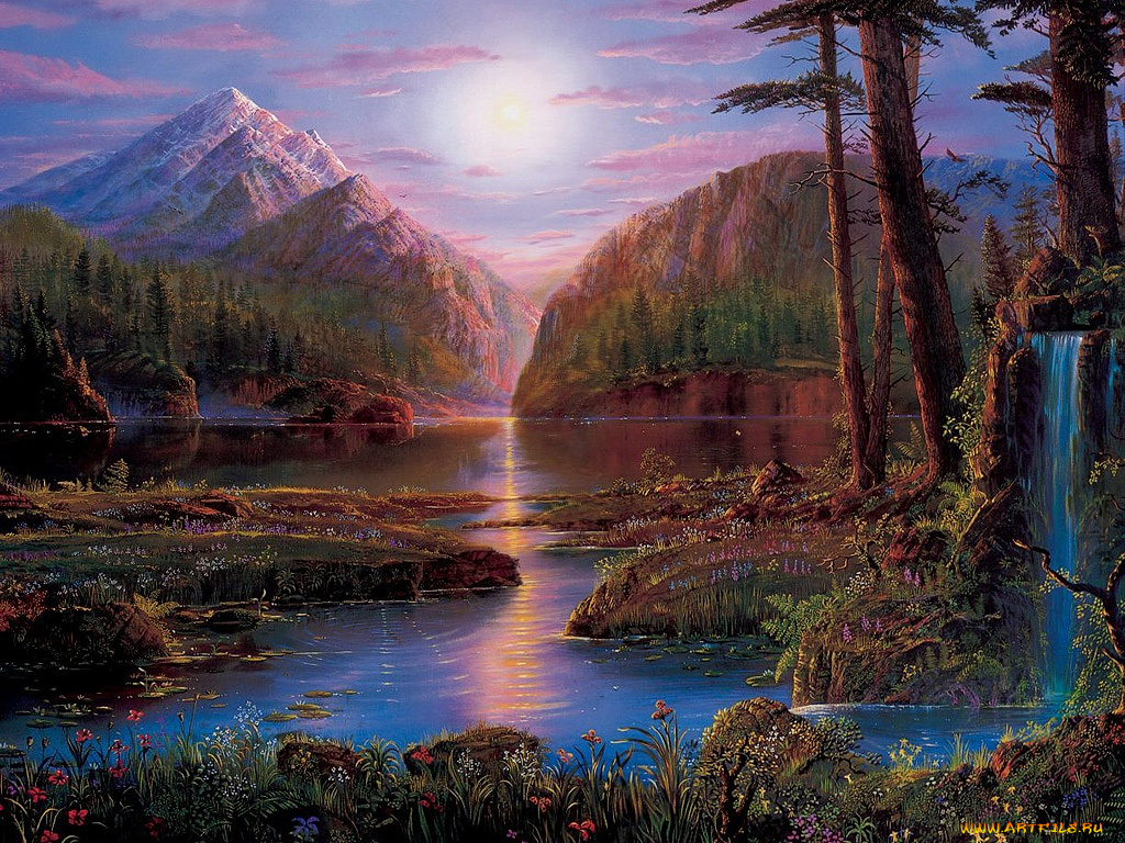 фэнтези, пейзажи