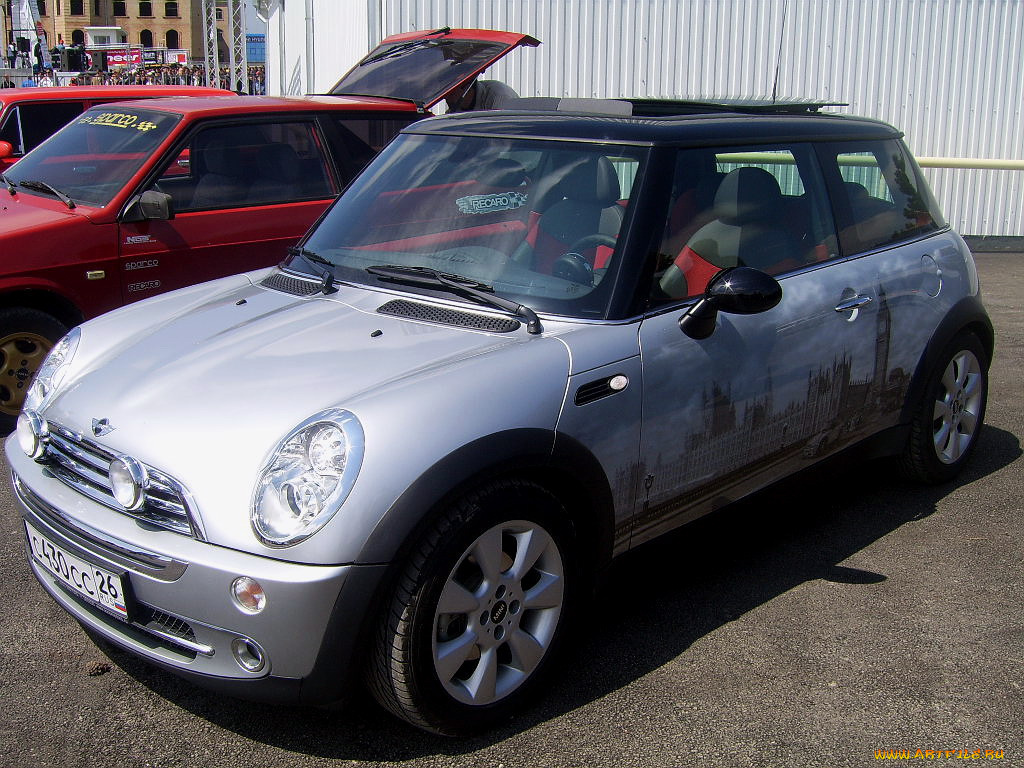 mini, автомобили, выставки, уличные, фото