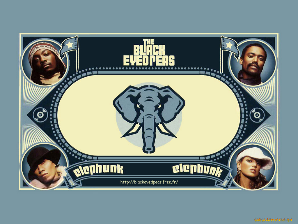 музыка, black, eyed, peas