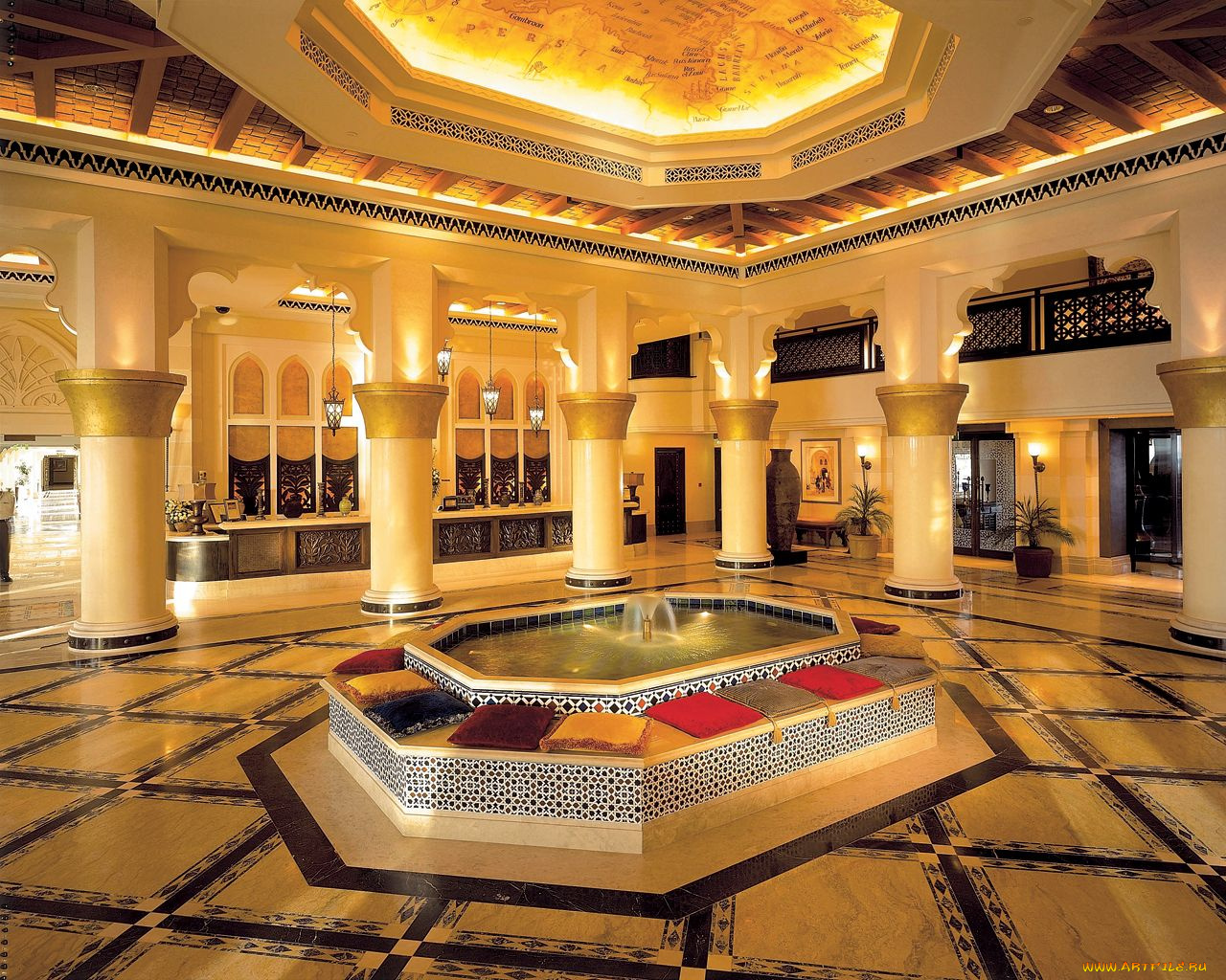 интерьер, холлы, лестницы, корридоры