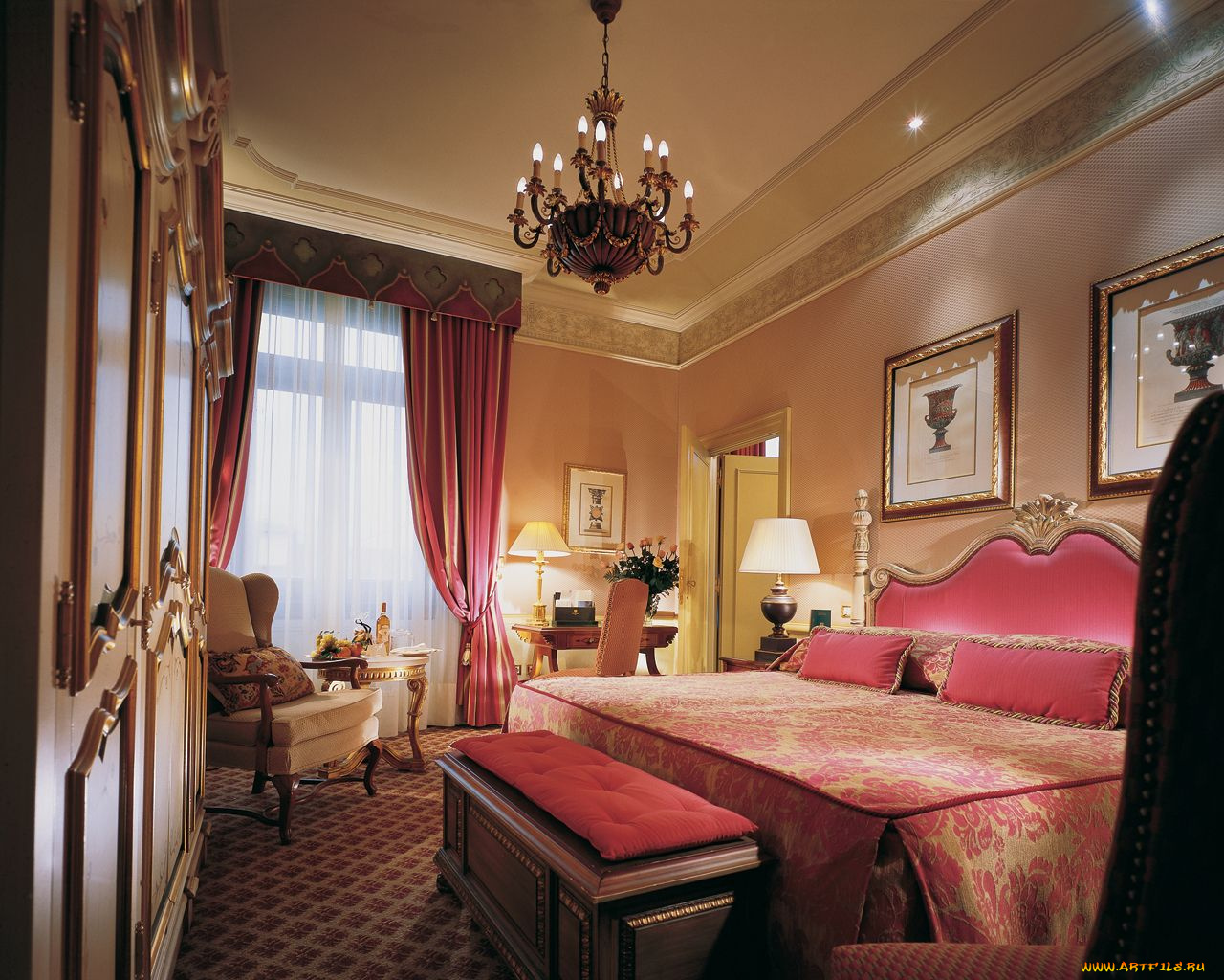 интерьер, спальня