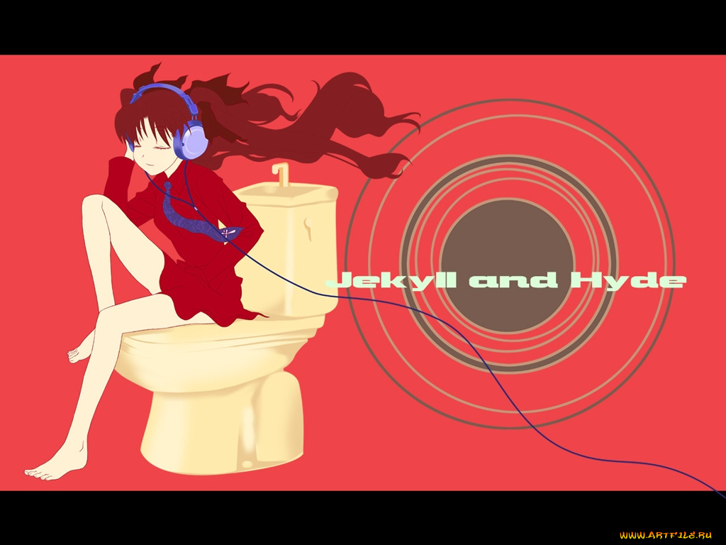 аниме, headphones, instrumental