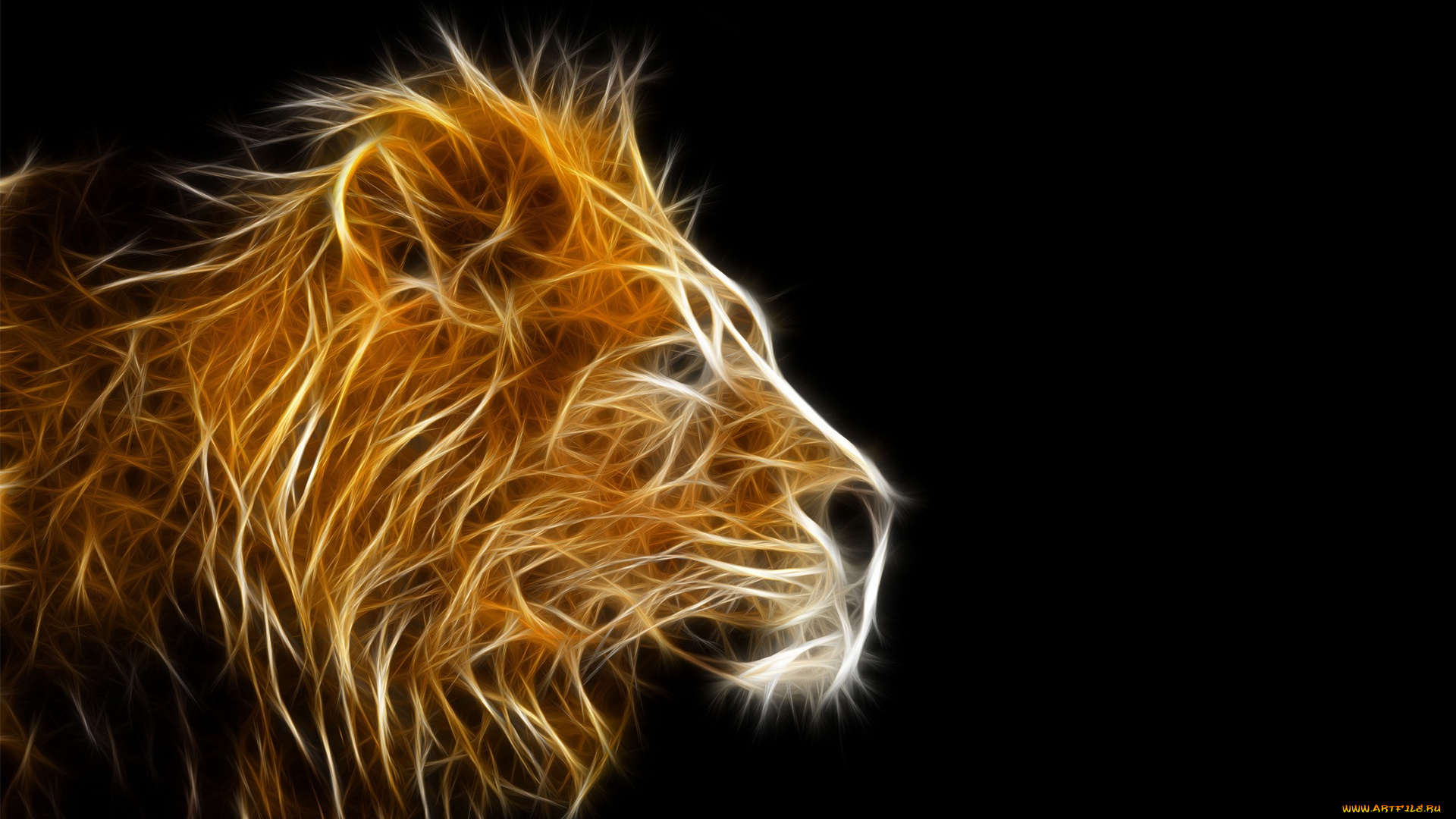3д, графика, animals, животные, лев