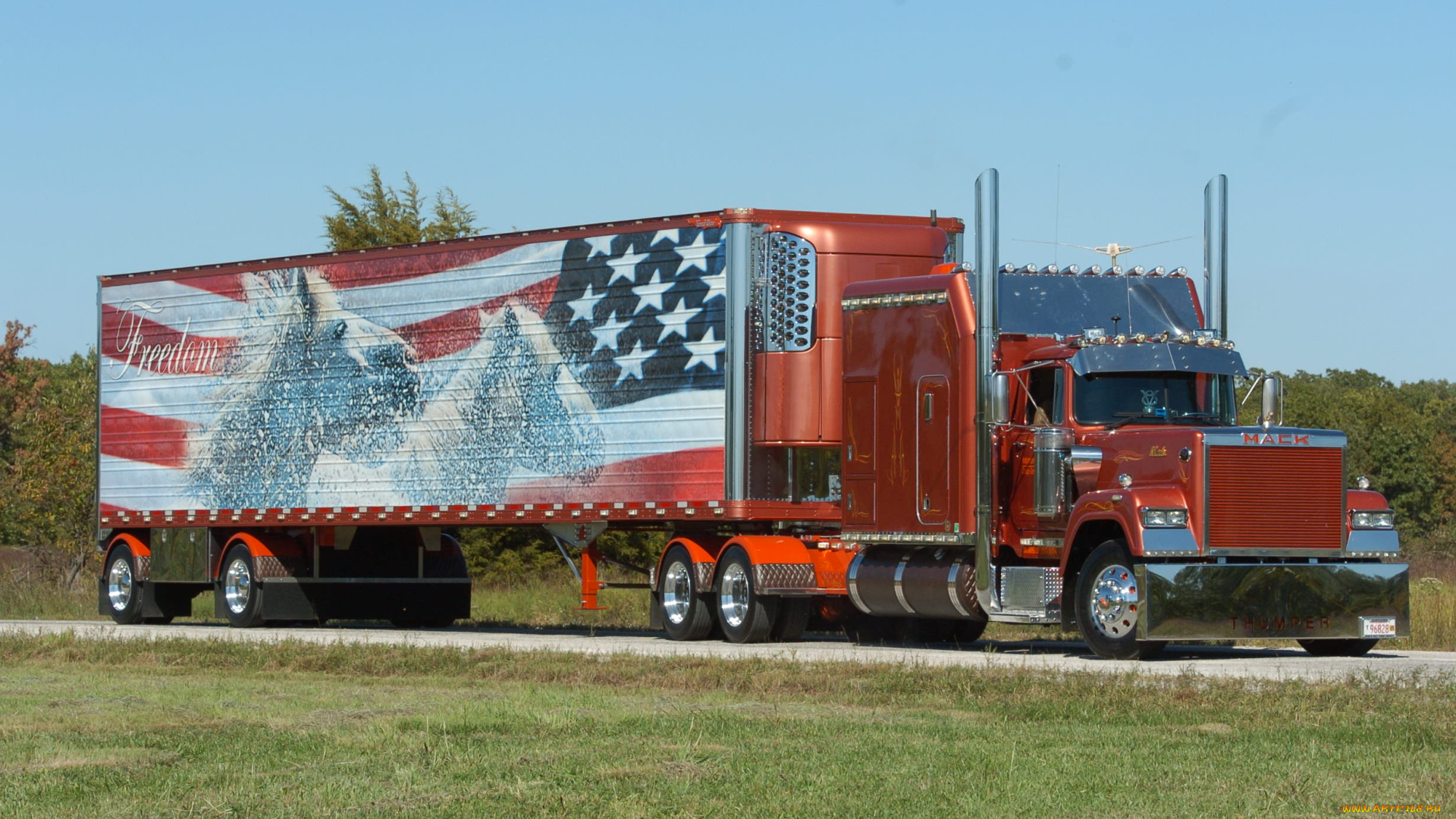 автомобили, mack, custom